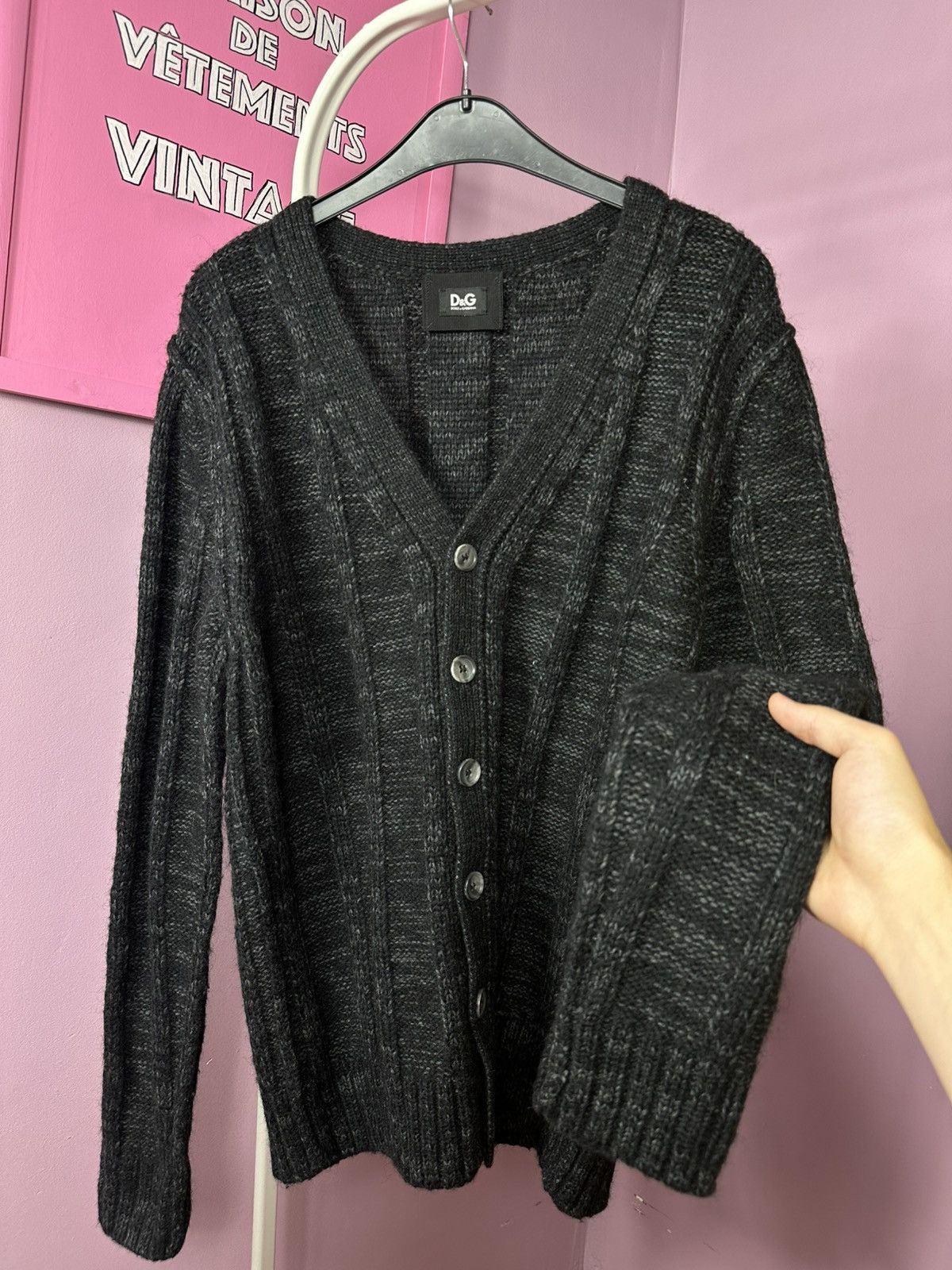 Dolce & Gabbana 2000 Dolce Gabbana Knitted Button Up Cardigan Sweater Wool Size US M / EU 48-50 / 2 - 7 Thumbnail