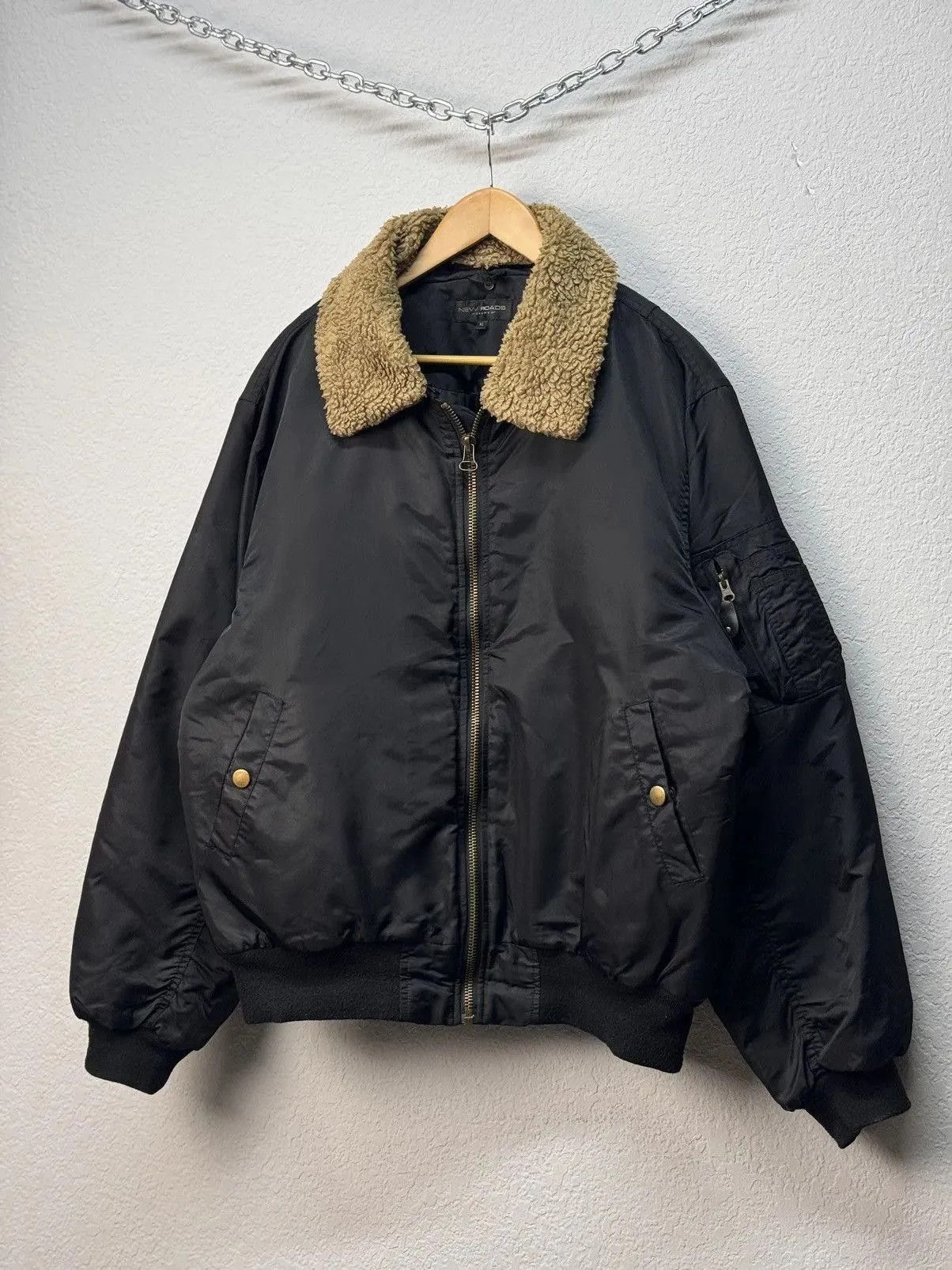 Schott Japanese Avant-Garde Black Bomber Jacket Size US XL / EU 56 / 4 - 7 Thumbnail