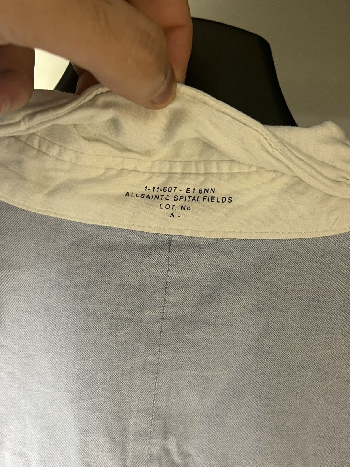 Allsaints × Vintage VERY RARE ALLSAINTS DESIGNER LONG SLEEVE SHIRT JAPAN STYLE Size US XL / EU 56 / 4 - 7 Thumbnail