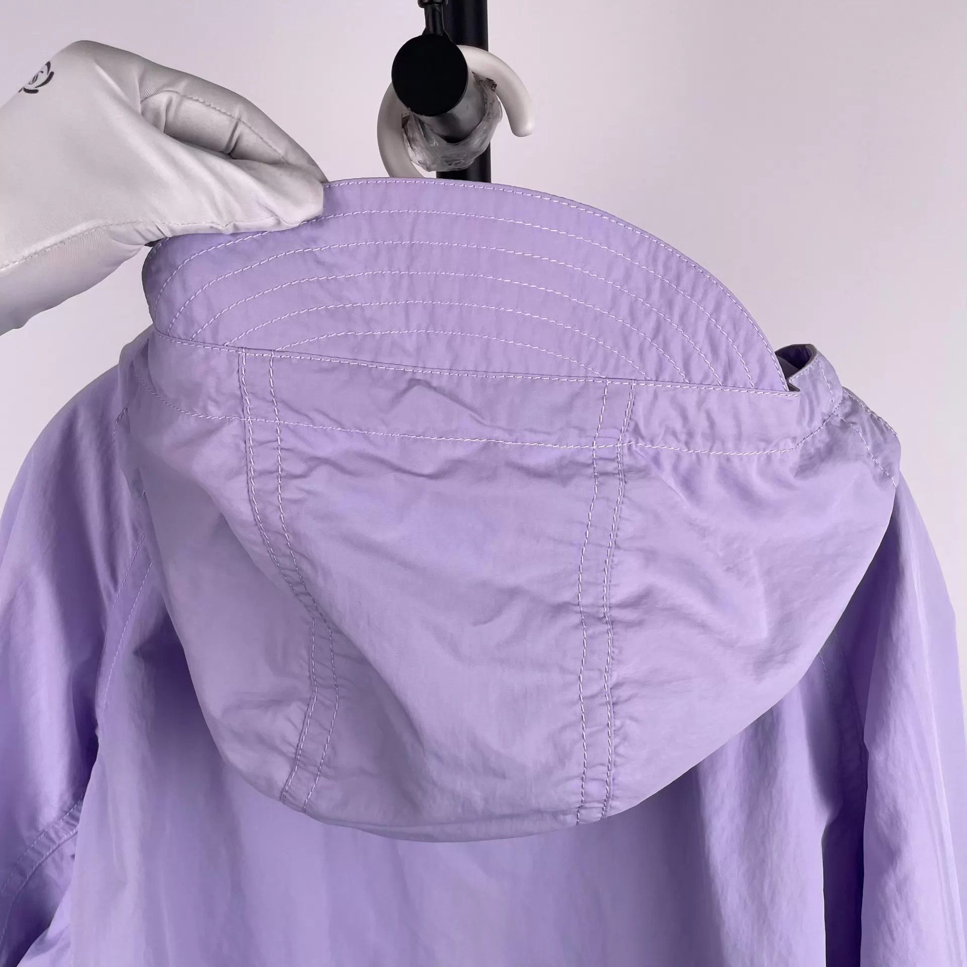 Hermes Hermès Hooded Insulated Purple Jacket Size 48 Size US M / EU 48-50 / 2 - 9 Thumbnail