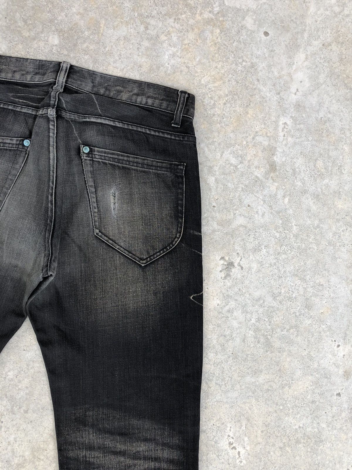 If Six Was Nine Japanese Tesoro Flared Jeans Distressed Jeans Size US 32 / EU 48 - 10 Thumbnail