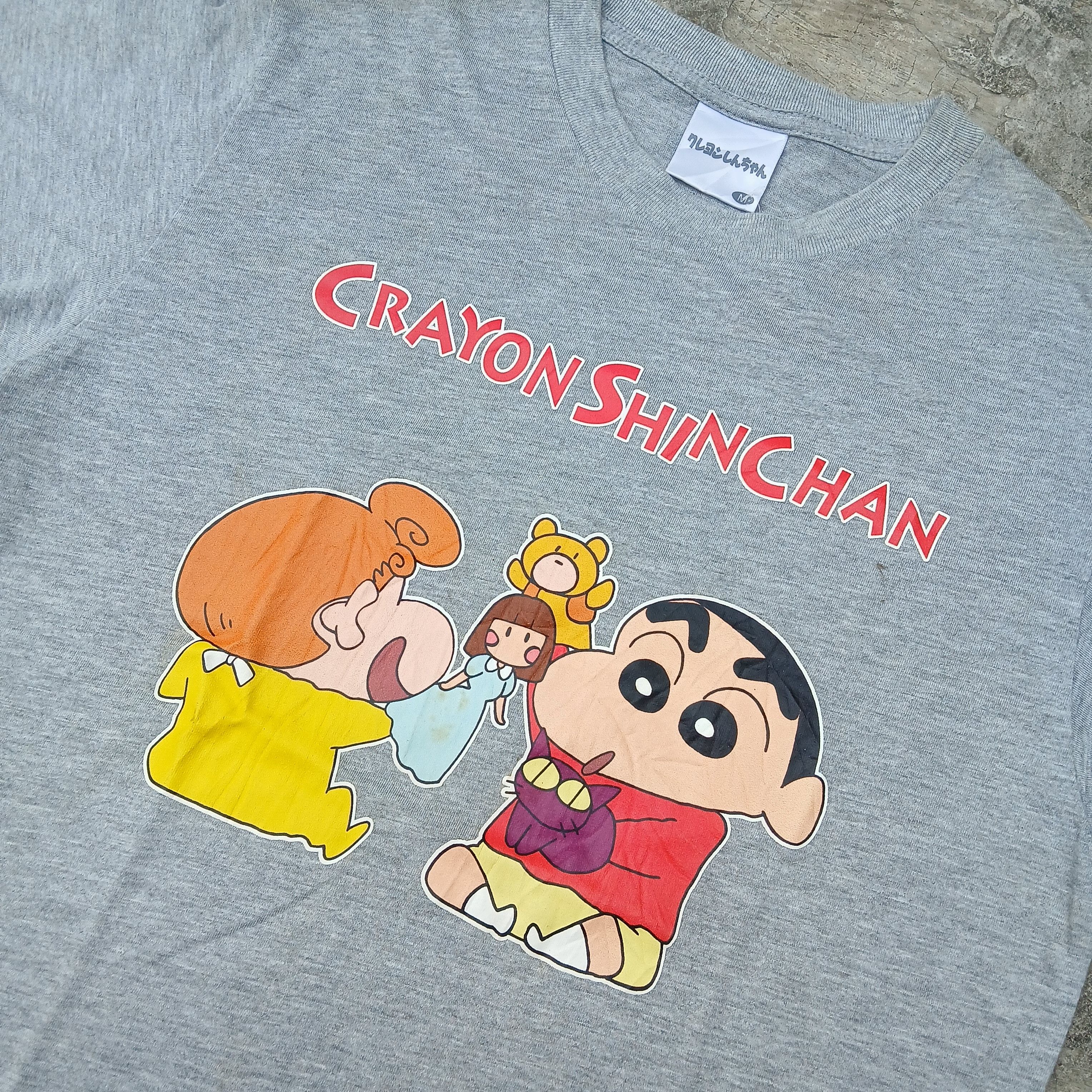 Anime 🔥Rare🔥 crayon shinchan anime offiicial tee Size US M / EU 48-50 / 2 - 2 Thumbnail