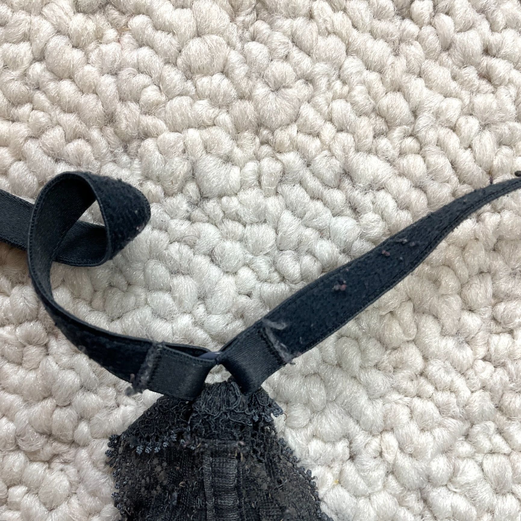 Gap Gap Body Bralette Womens 34 B Gray Lace Racerback Wired Soft Nylon Comfort Size ONE SIZE - 5 Thumbnail