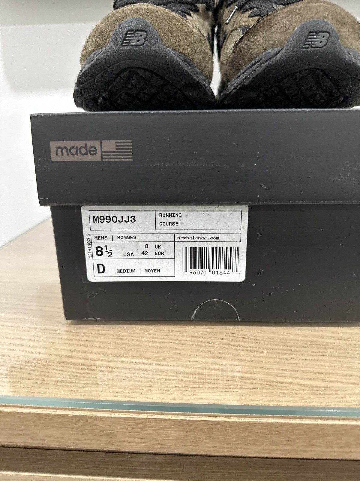 JJJJound × New Balance JJJJound x 990v3 New Balance Size US 8.5 / EU 41-42 - 7 Thumbnail