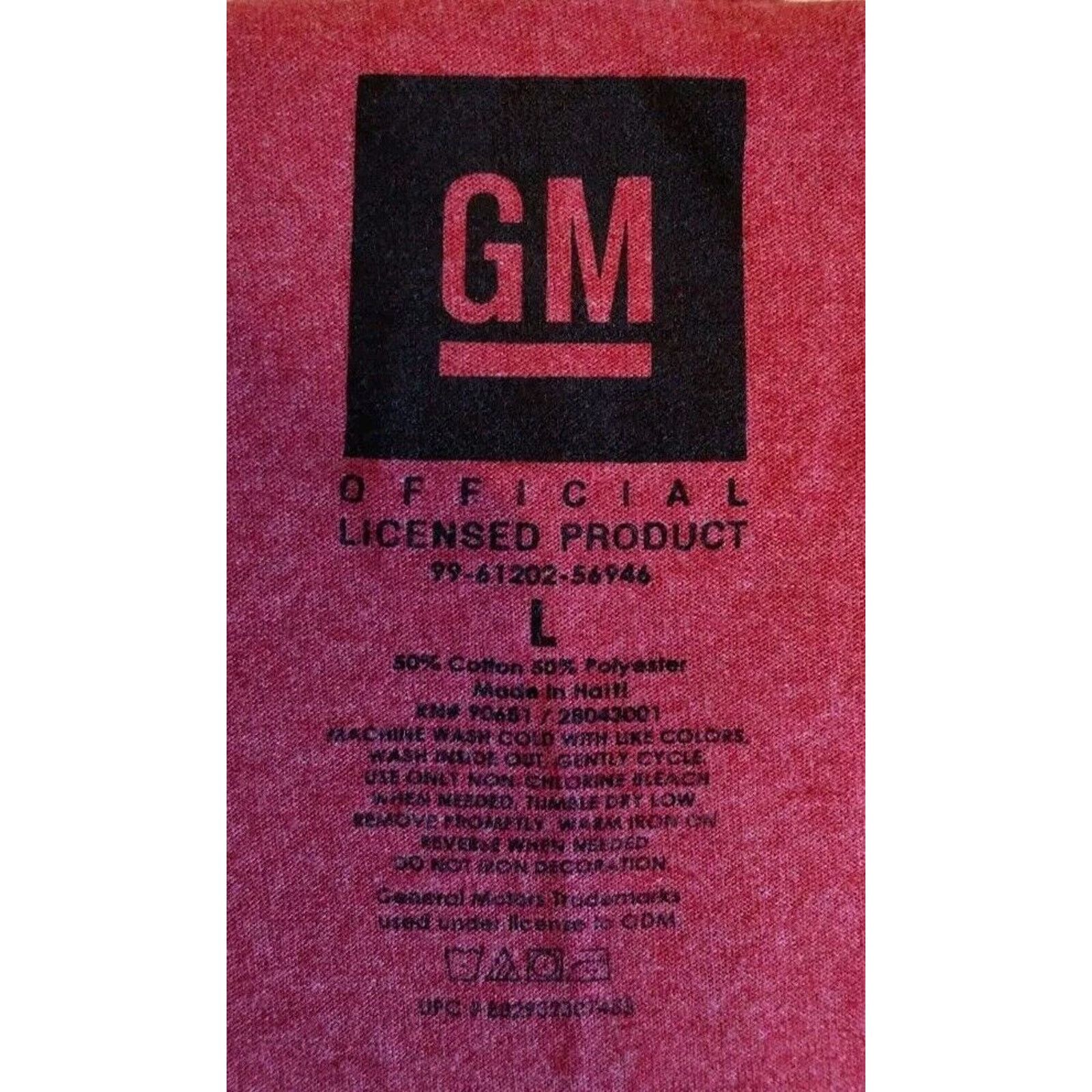 Chevrolet Pre-owned GM Officially Licensed Corvette T-shirt Mens Large Size US L / EU 52-54 / 3 - 4 Thumbnail