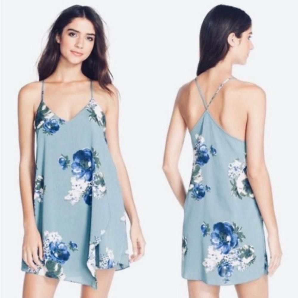 Free People Free People l Cascades Floral Satin Slip Dress Small Size S / US 4 / IT 40 - 1 Thumbnail