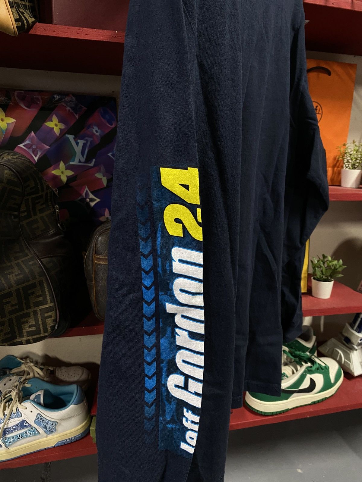 NASCAR × Vintage Vintage 00’ Nascar Racer Long Sleeve Tee Shirt XLarge Size US XL / EU 56 / 4 - 5 Thumbnail