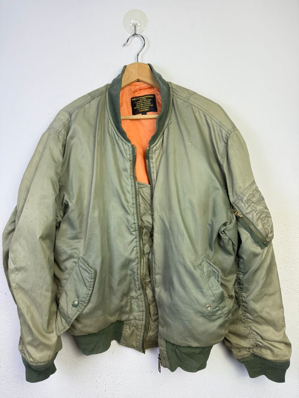 Other Vintage Flight Jacket Army Size US L / EU 52-54 / 3 - 1 Thumbnail