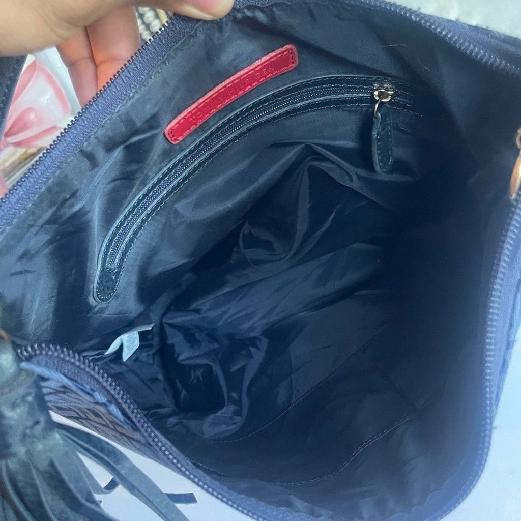 Tommy Hilfiger Tommy Hilfiger Blue Hand Bag Size ONE SIZE - 8 Thumbnail