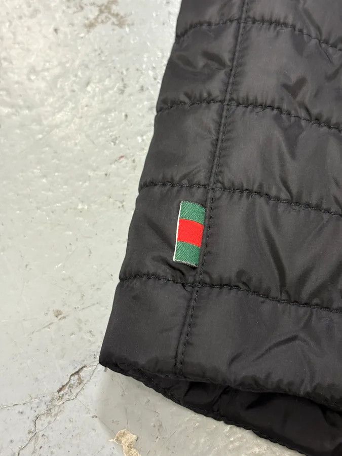 Gucci 2000s Gucci Black Nylon Quilted Puffer Jacket Size US S / EU 44-46 / 1 - 9 Thumbnail