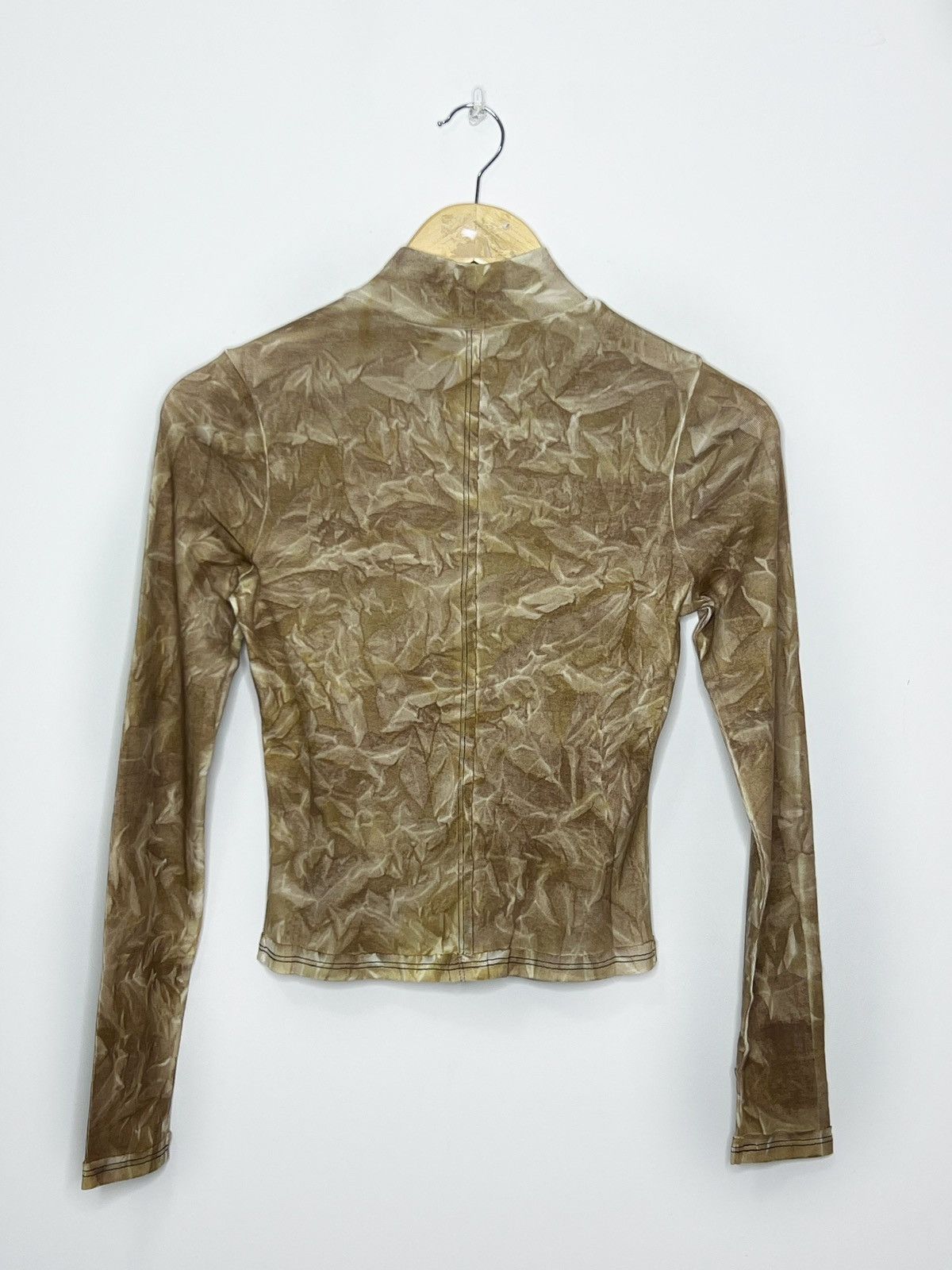 Eckhaus Latta ECKHAUS LATTA LAPPED BABY TURTLENECK DEEP EARTH Size S / US 4 / IT 40 - 3 Thumbnail