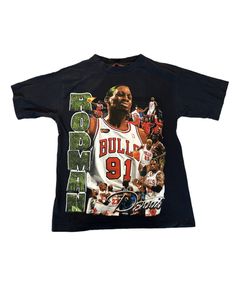 CrookedTeesCo Vintage Dennis Rodman T Shirt