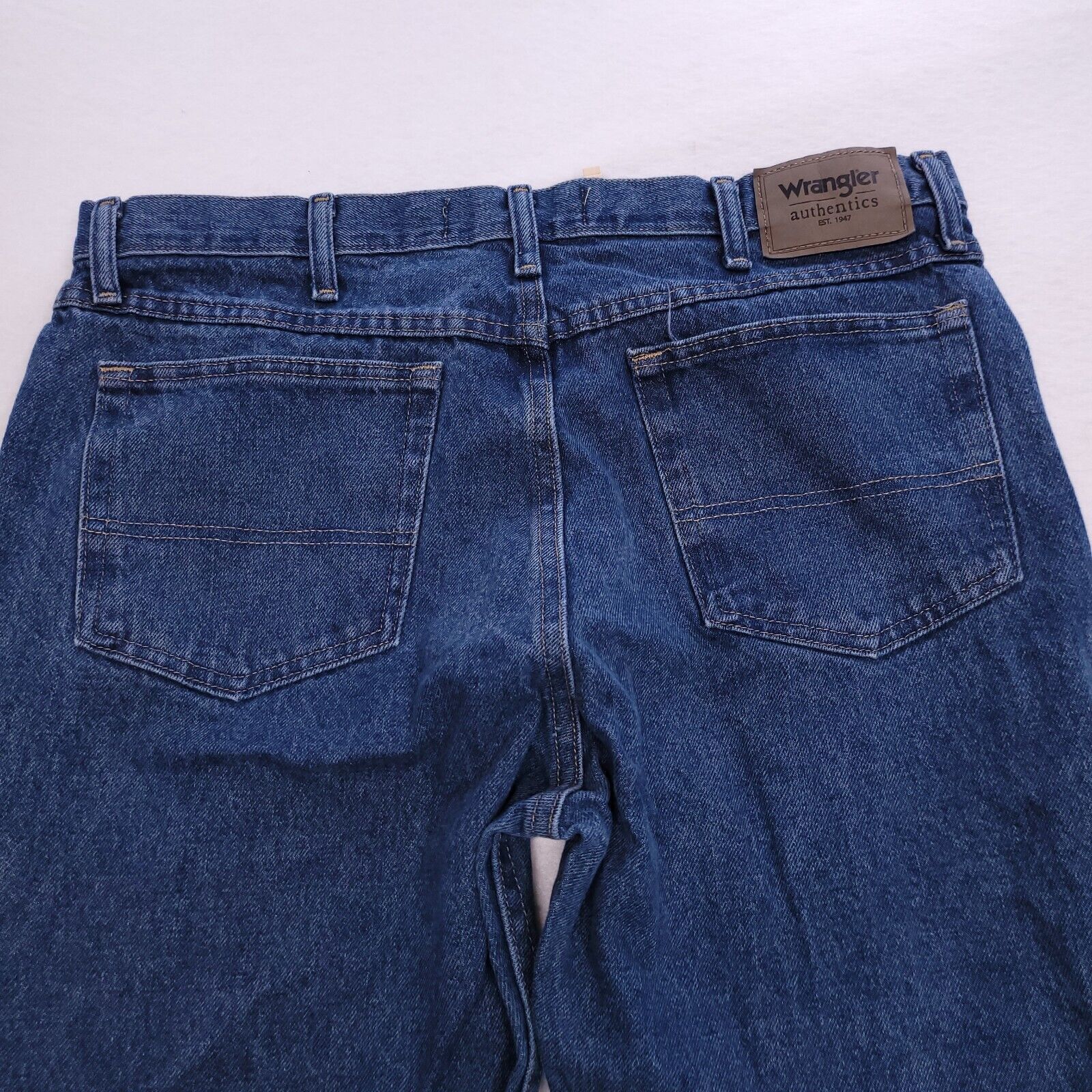 Wrangler Wrangler Authentics Denim Medium Wash Jeans Mens Size 36x30 Size US 36 / EU 52 - 9 Thumbnail