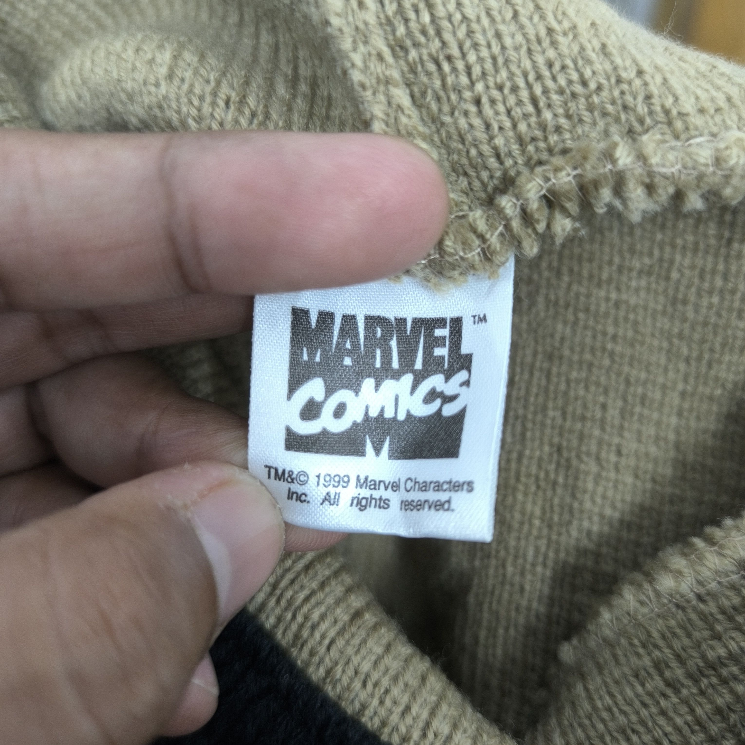 Marvel Comics 🌊 Vintage 90s marvel comic bucket hat Size ONE SIZE - 4 Thumbnail