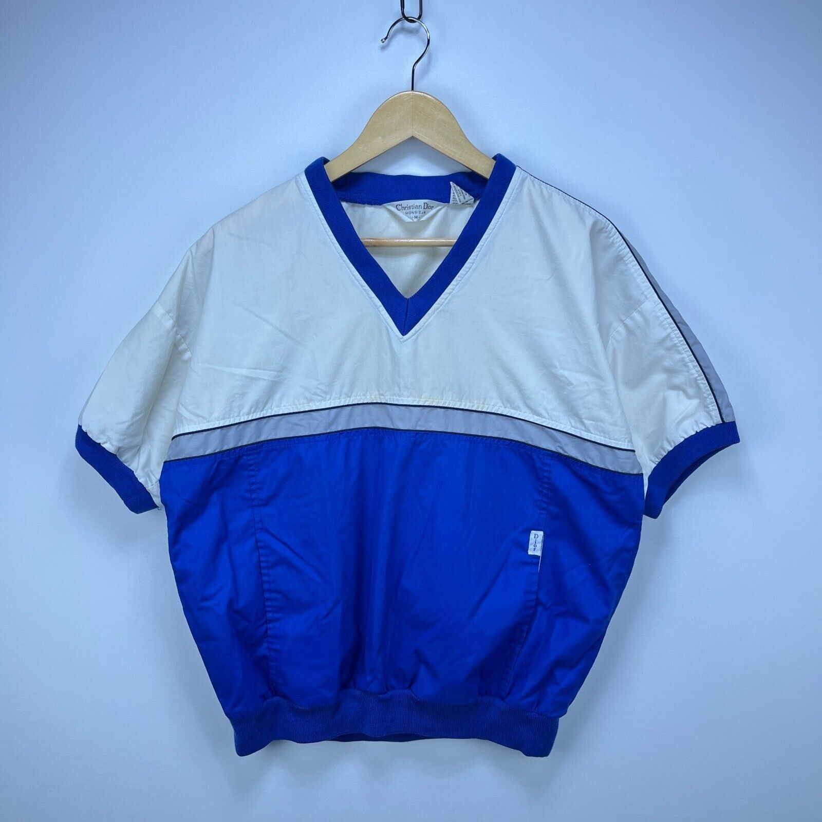 Vintage Vintage '90s Christian Dior Windbreaker Shirt Jacket Medium Size US M / EU 48-50 / 2 - 1 Thumbnail