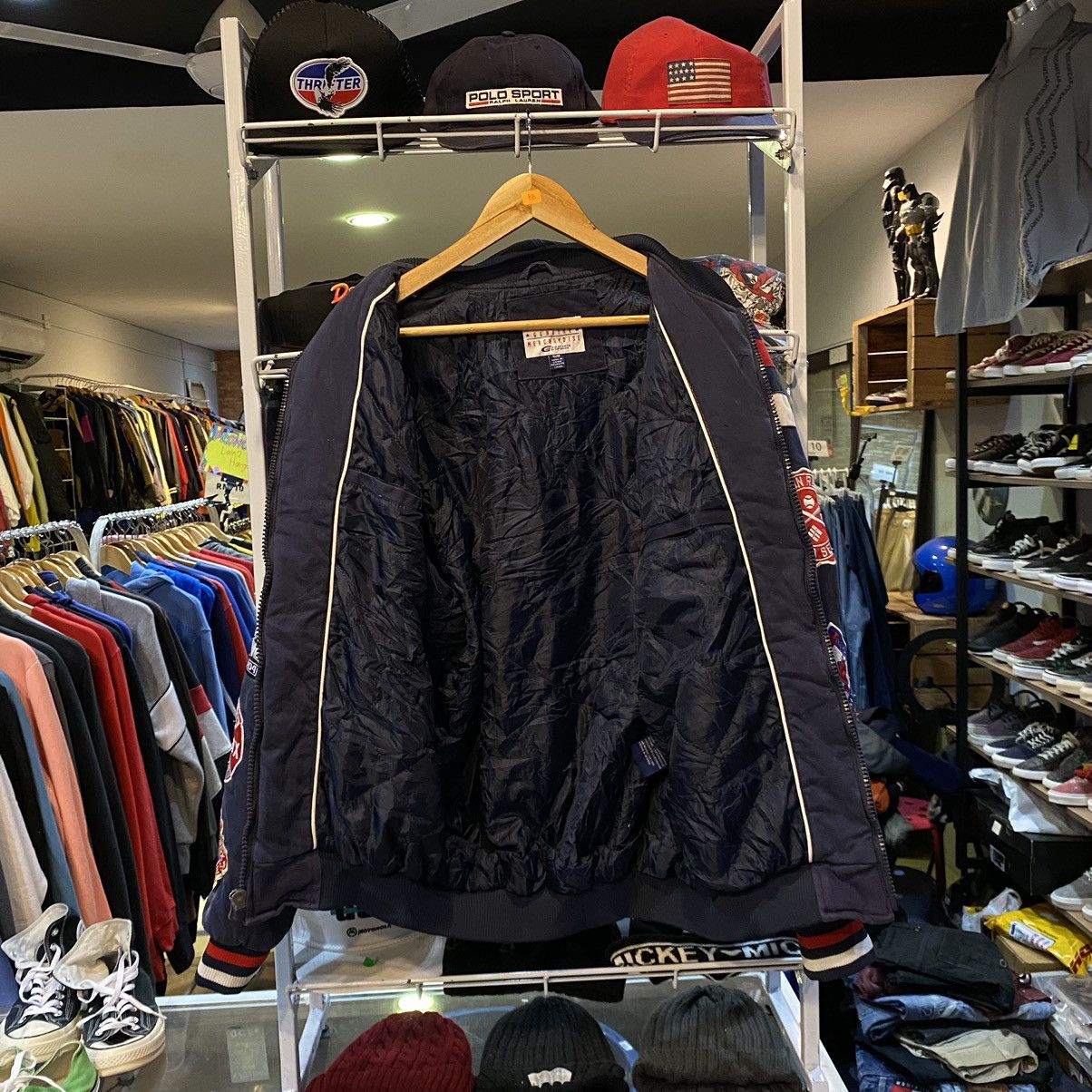 MLB × Vintage Vintage Y2K Boston Red Sox World Series Champ Varsity Jacket Size US M / EU 48-50 / 2 - 3 Thumbnail