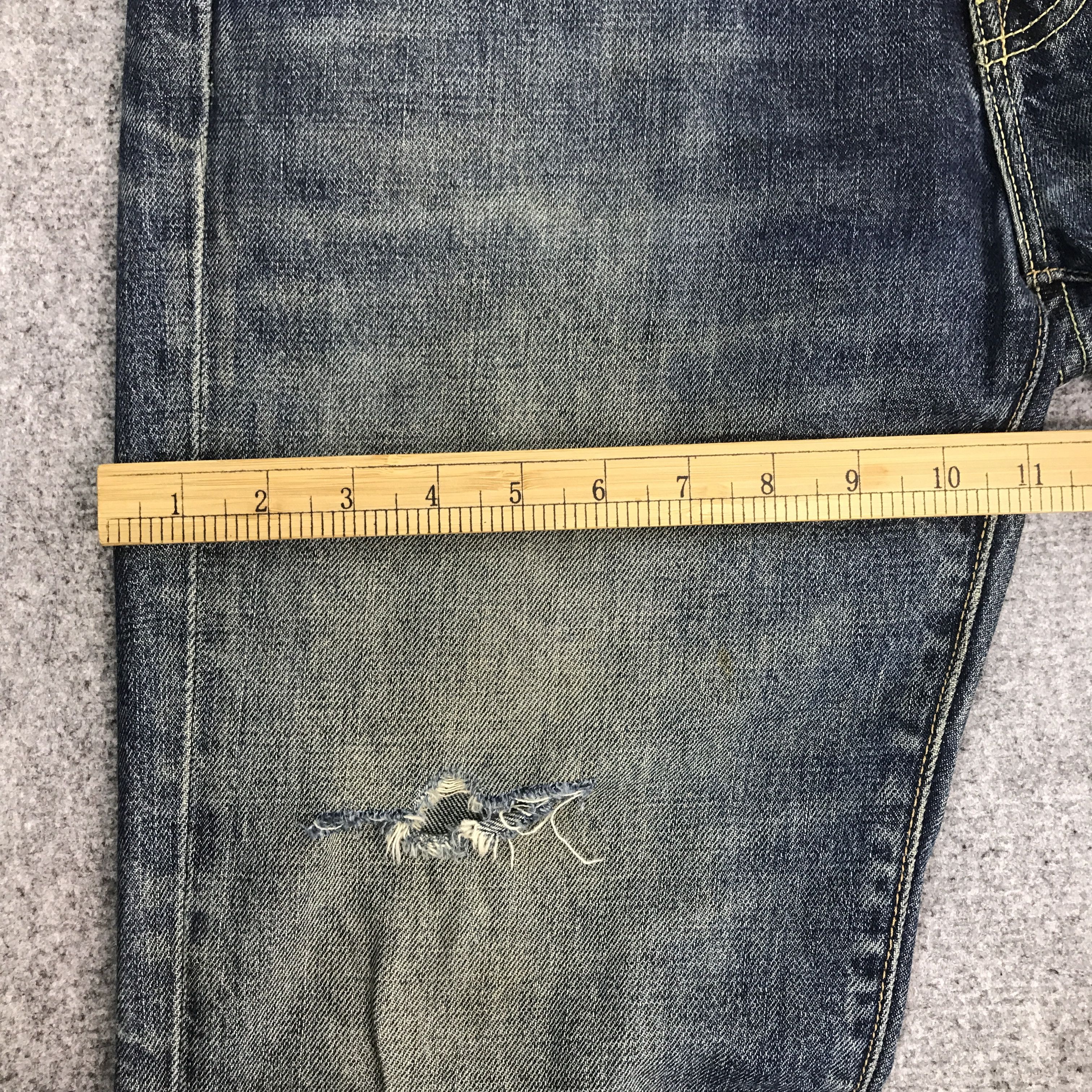 Japanese Brand Bootcut style Gap distressed denim jeans pants Size US 32 / EU 48 - 9 Thumbnail