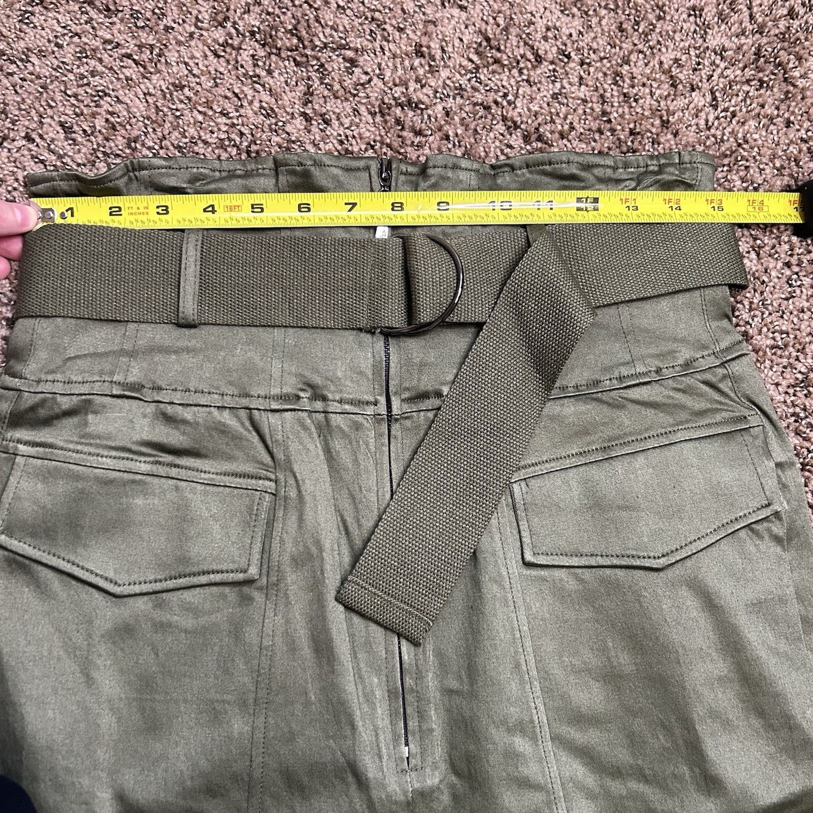 Other Lala Anthony Army Green Skirt - Women’s Size 12 Size 34" / US 12 / IT 48 - 10 Thumbnail