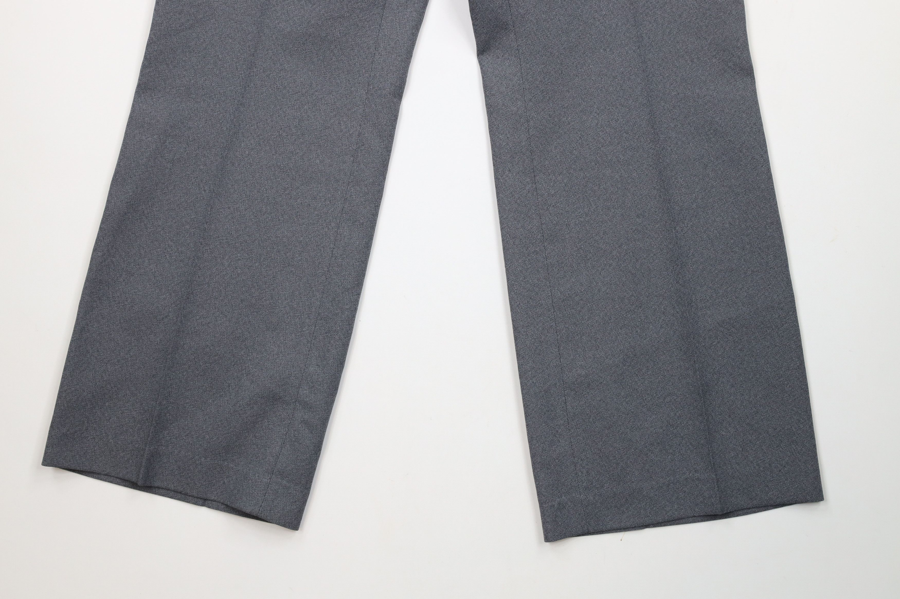 Vintage Vintage 70s Streetwear Bell Bottoms Chino Pants Gray USA Size US 34 / EU 50 - 4 Thumbnail