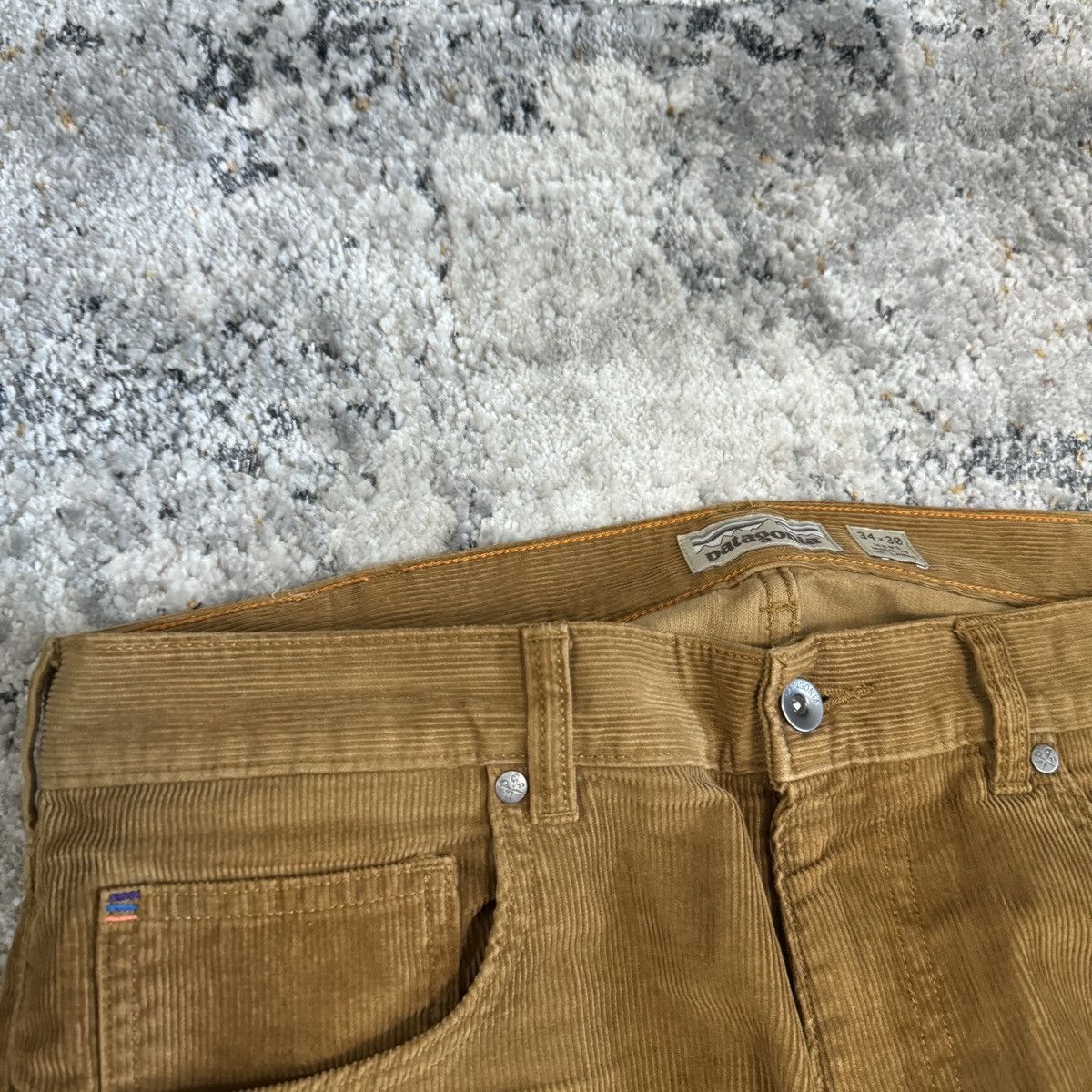 Patagonia × Vintage Vintage Y2K Patagonia wide leg iron clad corduroy pants Size US 34 / EU 50 - 6 Thumbnail