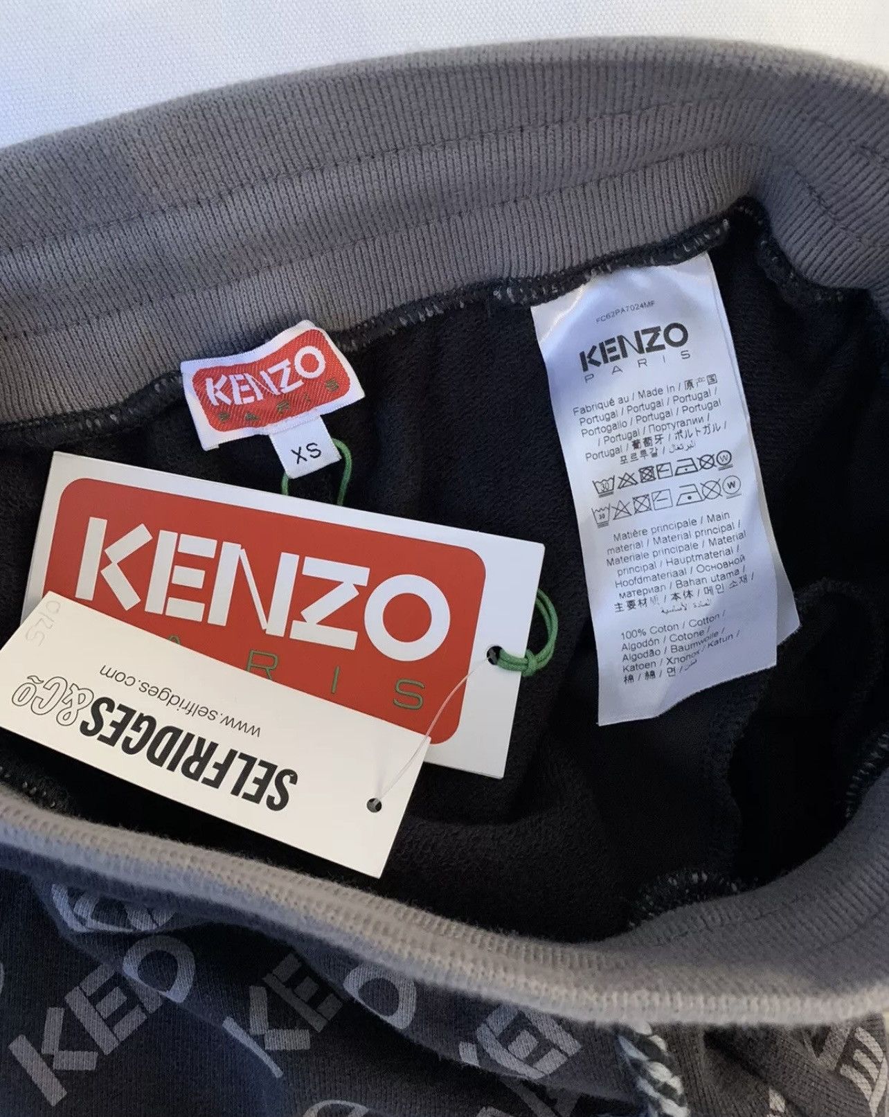 Kenzo Kenzo Monogram Straight Leg Joggers XS Unisex Navy Loses Size US 28 / EU 44 - 10 Thumbnail