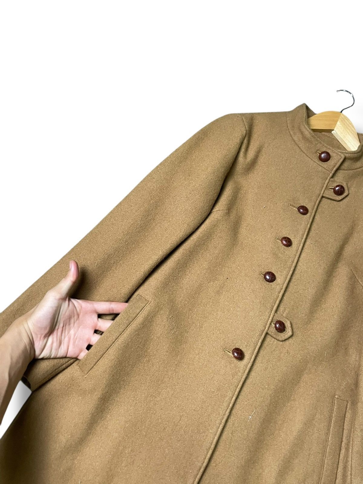 Japanese Brand × Vintage Ballerina Pink Readymade Long Wool Coat (69) Size XXS / US 00 / IT 34 - 5 Thumbnail