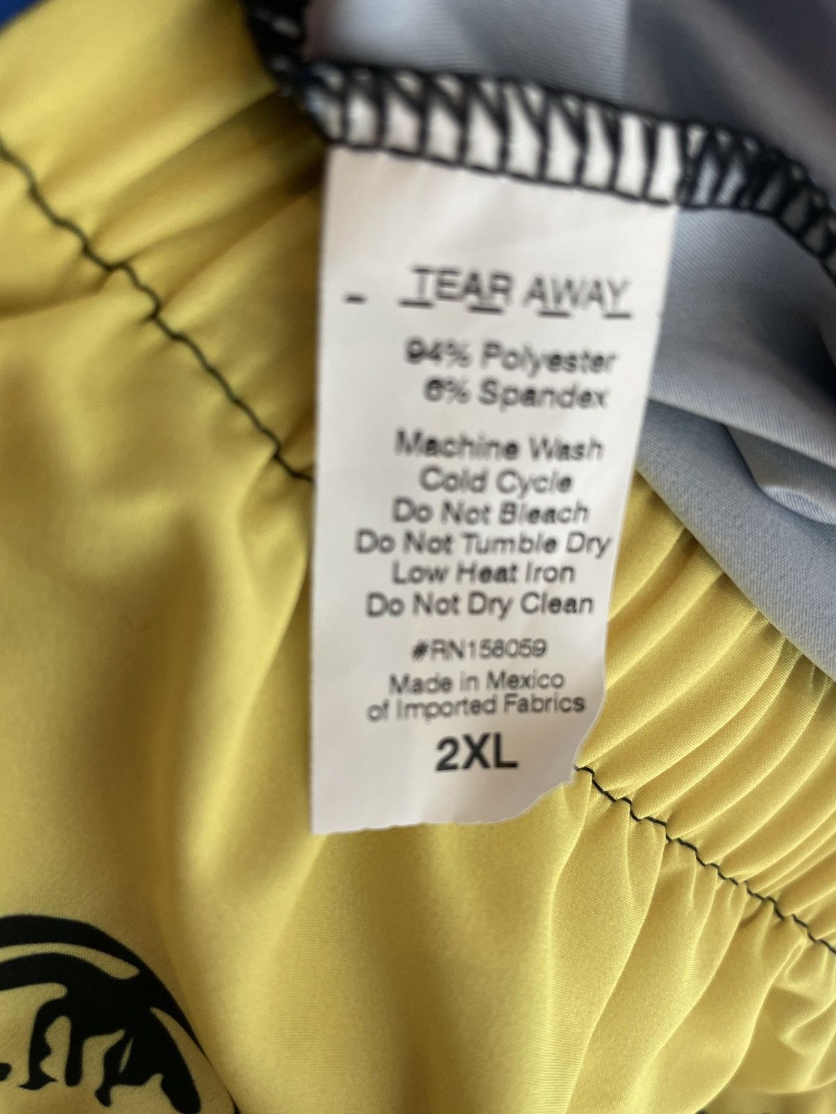 RGB Freight RGB Mixed Experimental yellow Shorts Size US 35 - 6 Thumbnail