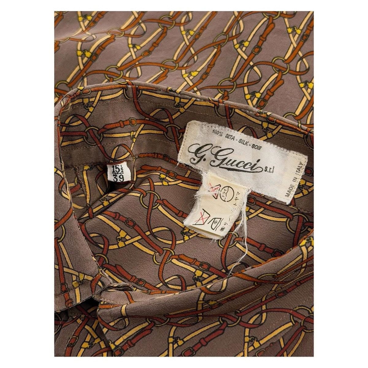Gucci Vintage Gucci 70’s Silk Size US M / EU 48-50 / 2 - 3 Thumbnail