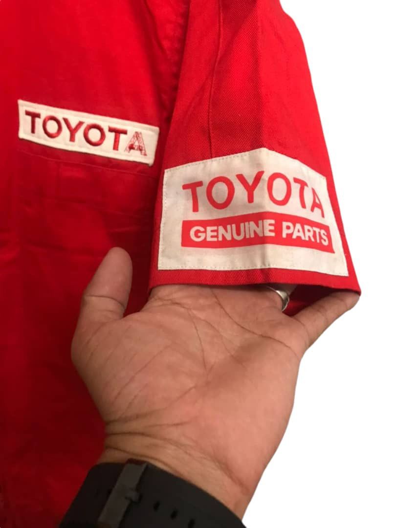 Japanese Brand × Sports Specialties × Vintage Vintage 90's Toyota Coverall Overall Japanese Racing Size US M / EU 48-50 / 2 - 3 Thumbnail