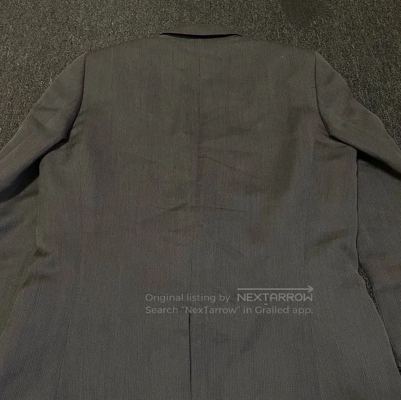 Burberry Burberry Gray Wool Silk Single Breasted Blazer. Size US M / EU 48-50 / 2 - 5 Thumbnail