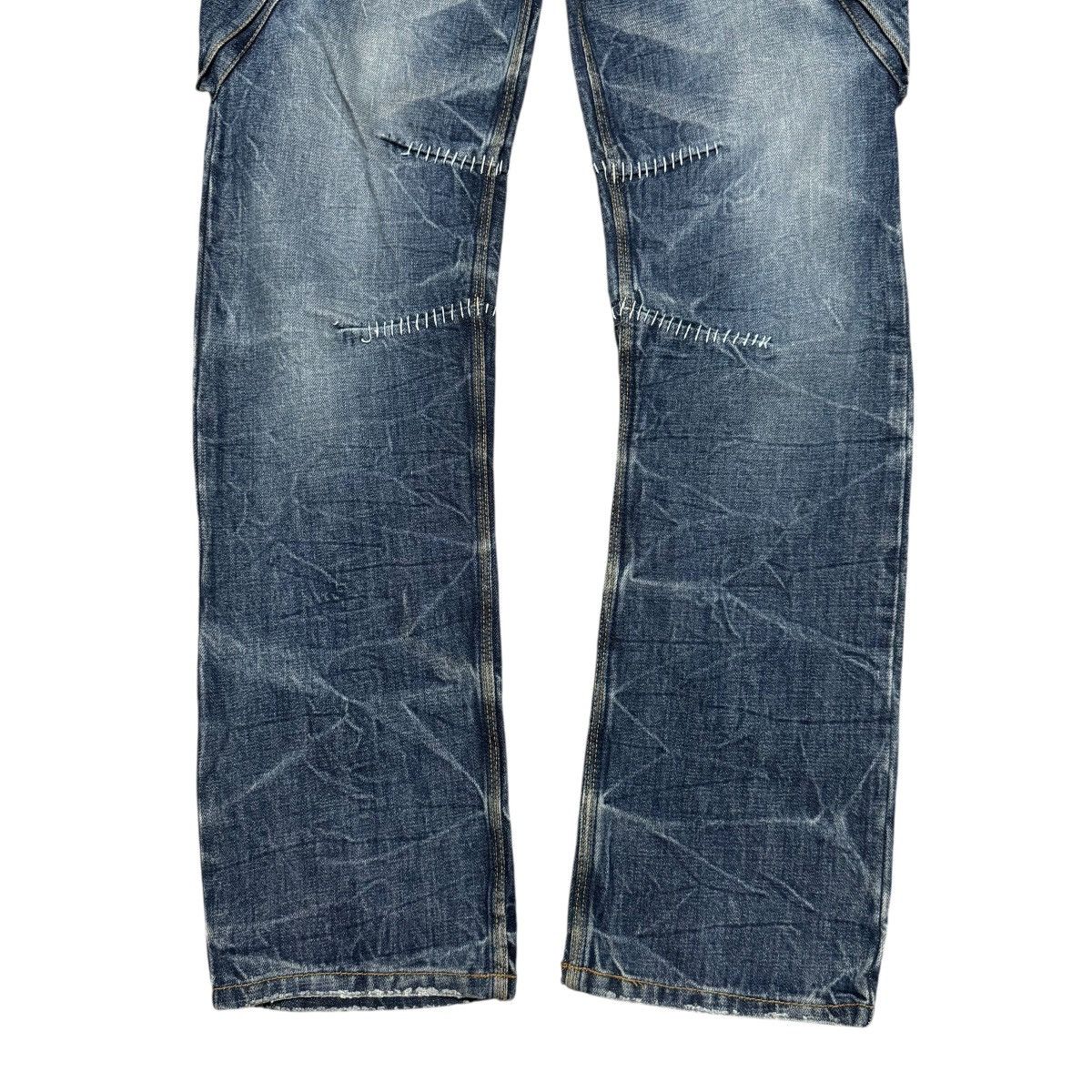 Vintage Twenty Work Japan Denim Rider Cargo Pants Size US 33 - 7 Thumbnail