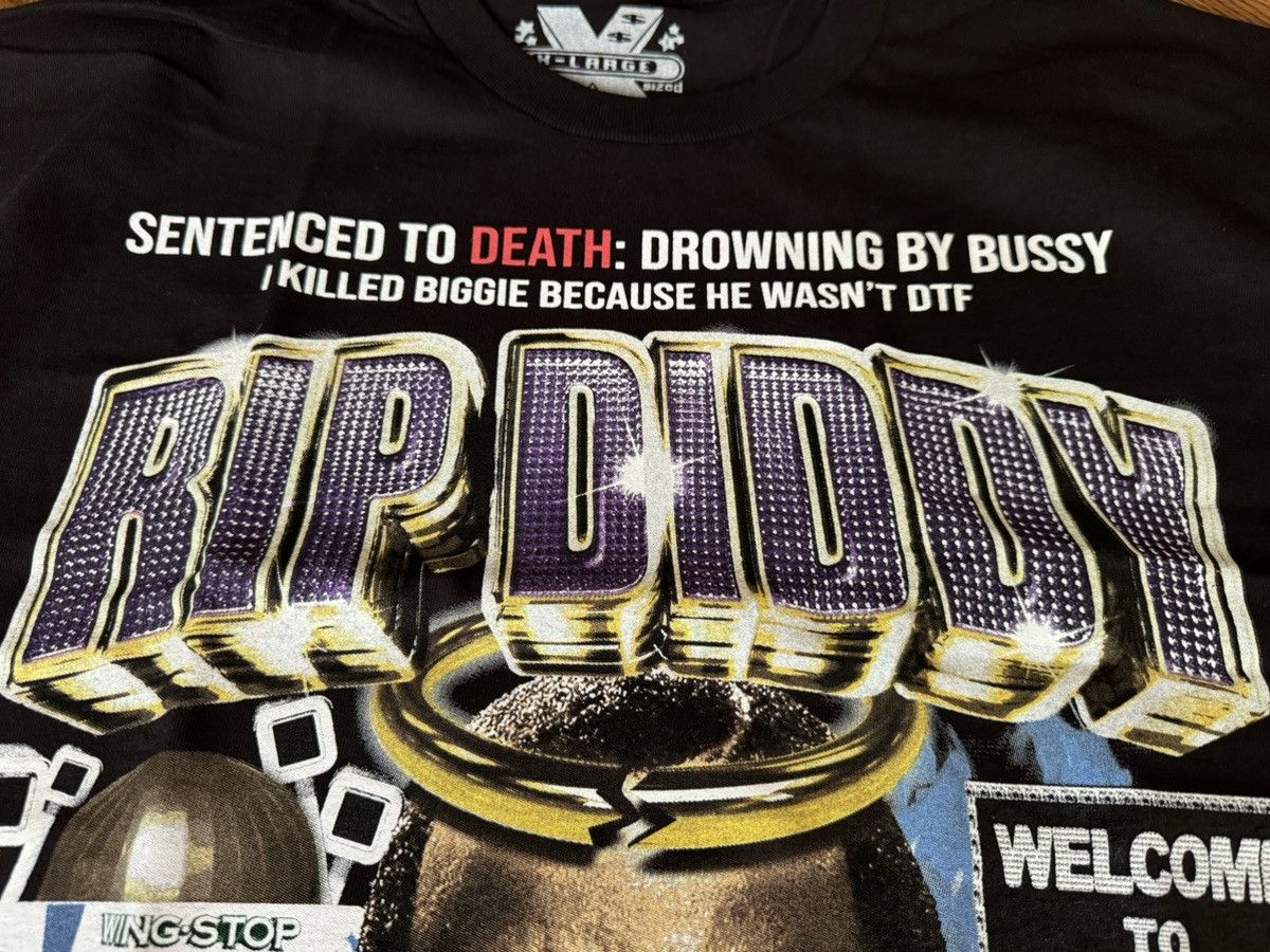 Other Medium Sam Hyde Rip P Diddy Shirt Black Tee Sam Hyde MDE Size US M / EU 48-50 / 2 - 7 Thumbnail