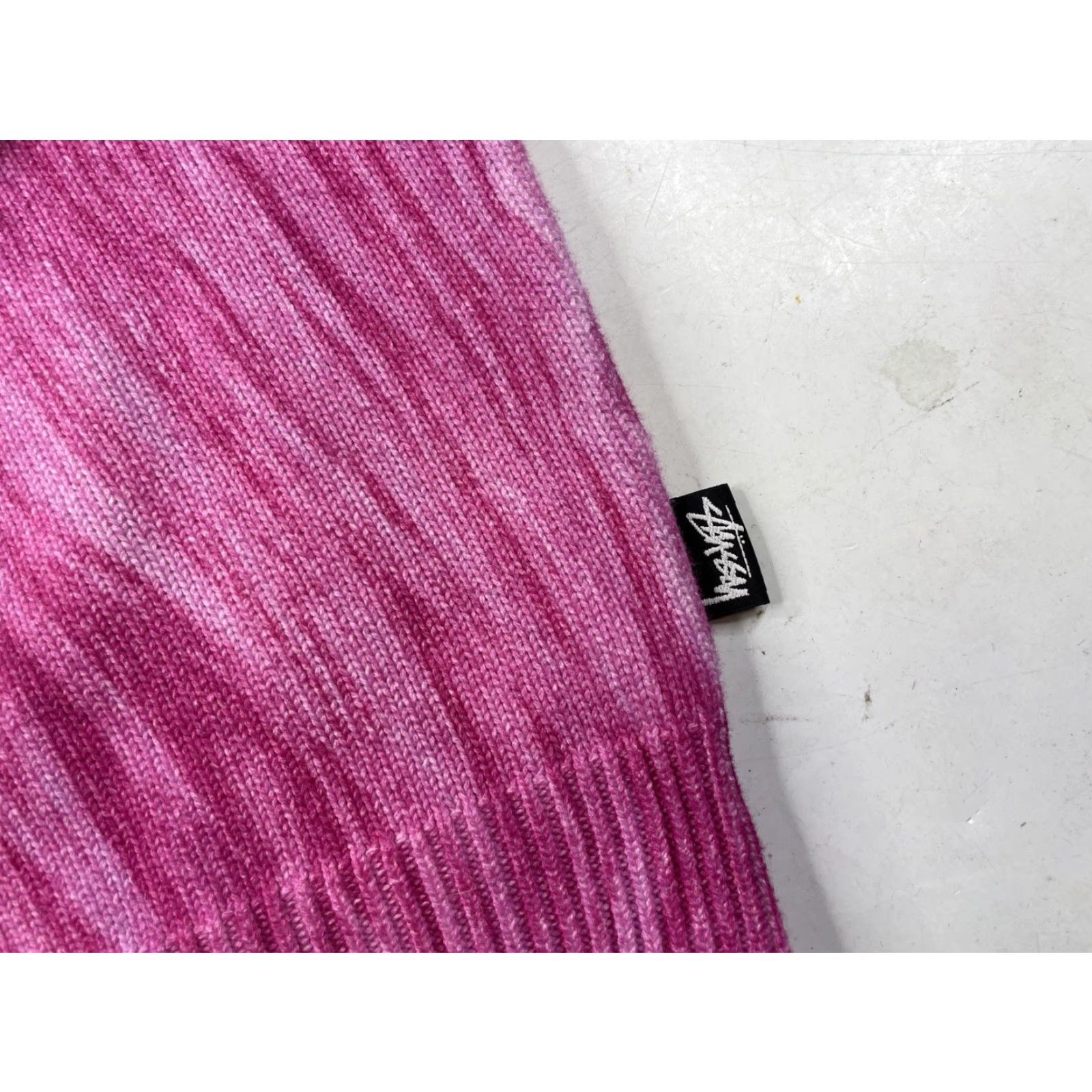 Vintage STUSSY RARE Printed Fur Crew Neck Sweater Pink Cotton Men’s XXL Size US XXL / EU 58 / 5 - 2 Thumbnail