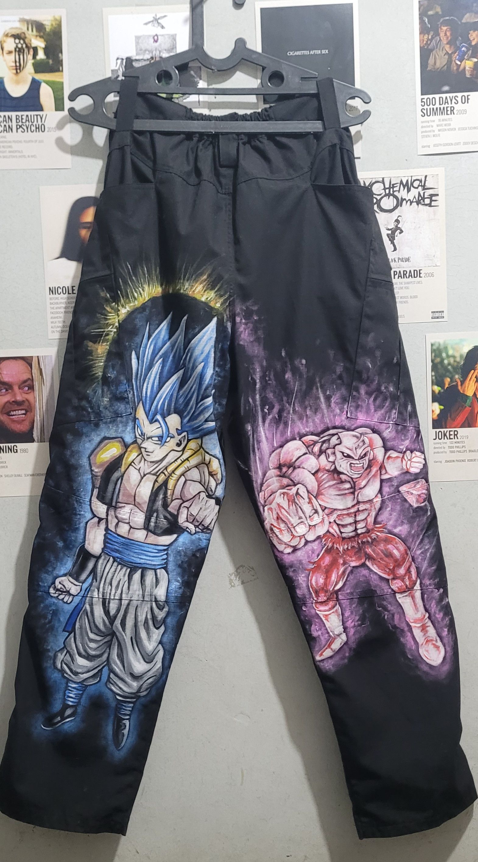 FOR OTHERS Handmade Painting Dragon Ball Z Cargo Outdoor Size US 36 / EU 52 - 2 Thumbnail