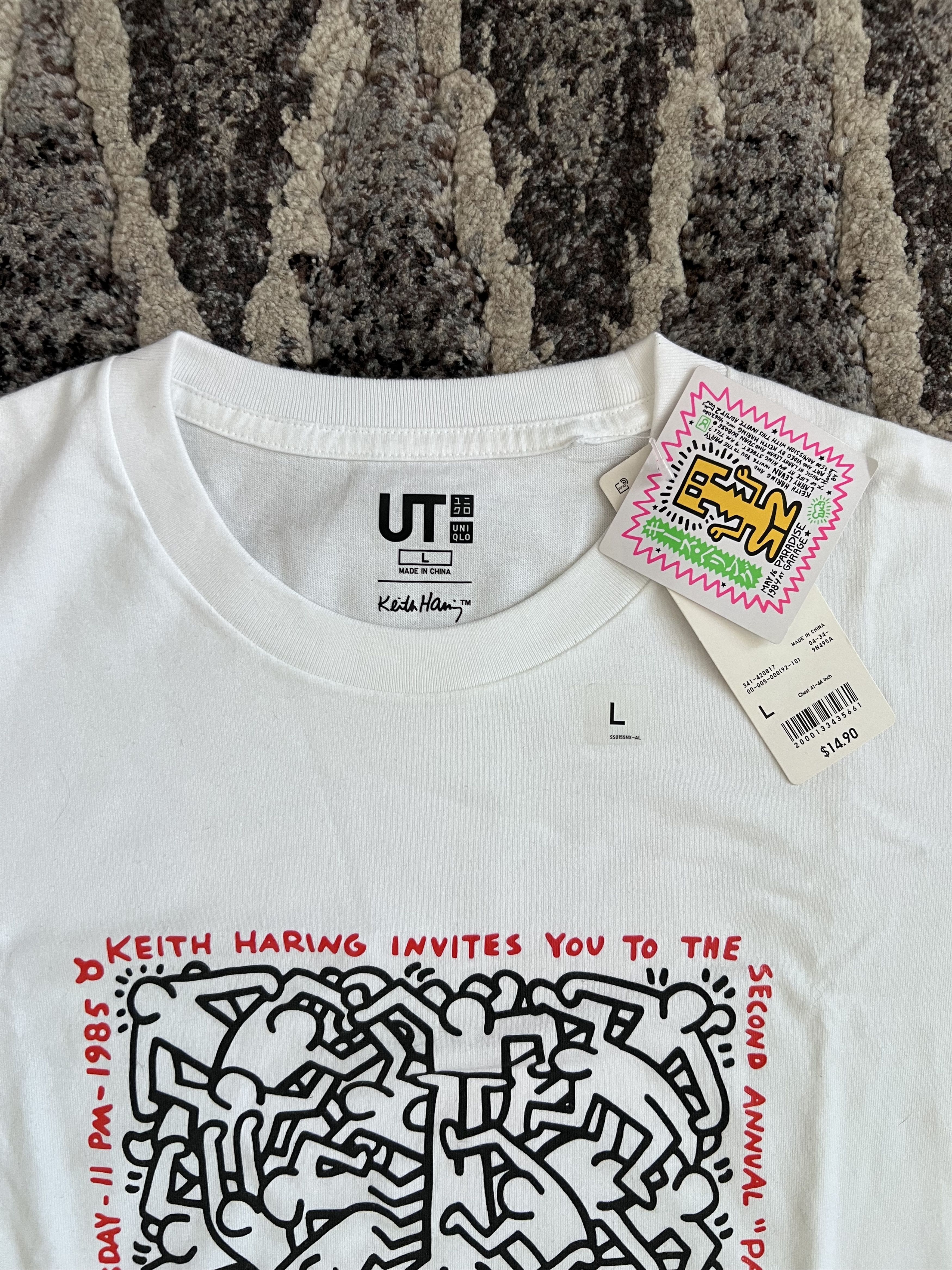 Keith Haring × Uniqlo Keith Haring x Uniqlo Party of Life Tee Size US L / EU 52-54 / 3 - 3 Thumbnail