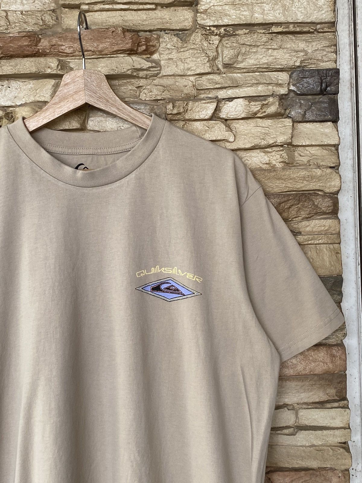 Quiksilver Quiksilver Backhit Logo Surfing Tees y2k billabong vintage Size US L / EU 52-54 / 3 - 6 Thumbnail