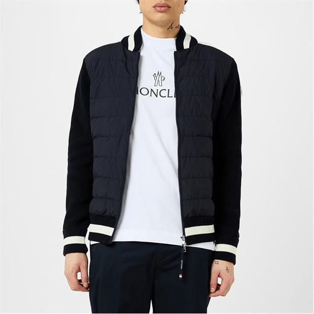 Moncler Padded Zip Cardigan Size US XL / EU 56 / 4 - 5 Thumbnail