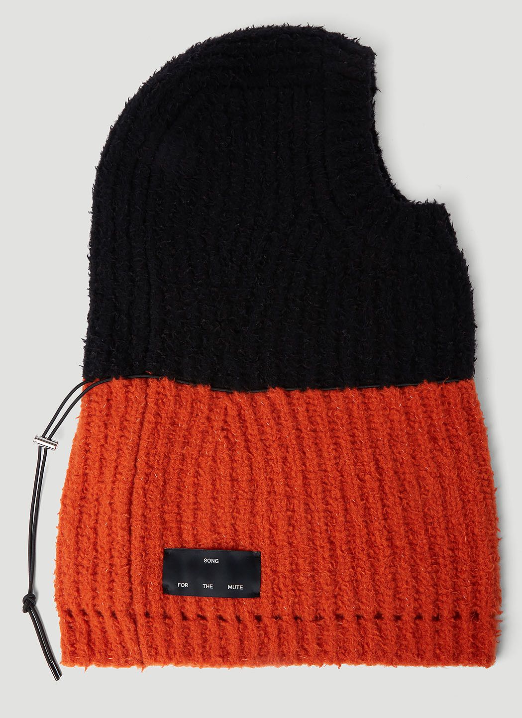 Song For The Mute Oversized Knitted Balaclava Size ONE SIZE - 1 Thumbnail