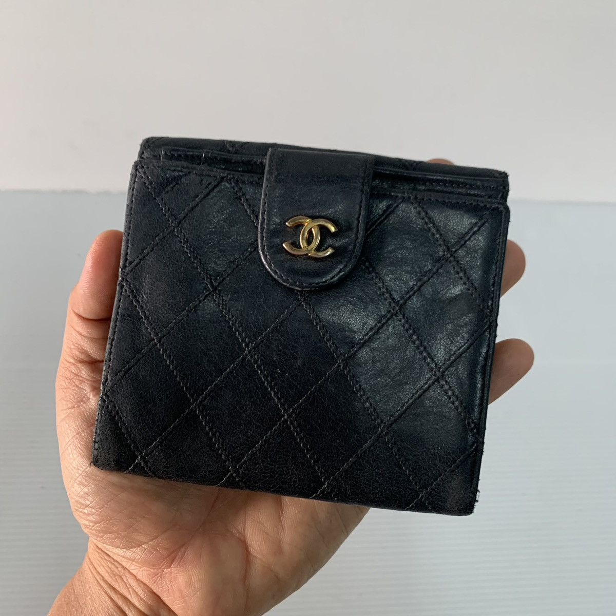 Chanel Chanel Vintage Leather Wallet Size ONE SIZE - 1 Thumbnail