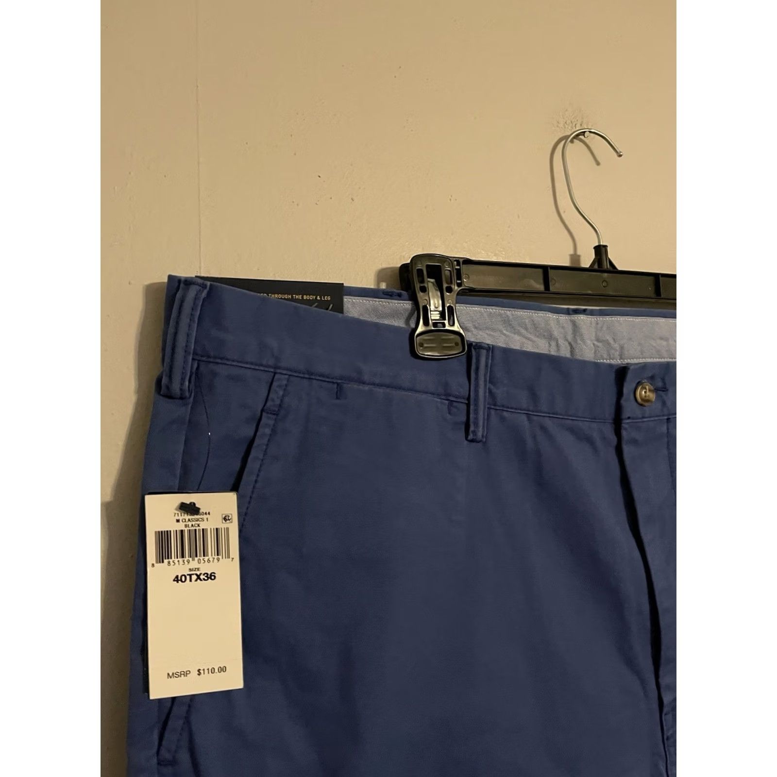 Polo Ralph Lauren Polo Ralph Lauren Stretch Classic Fit Chino Pants Blue 40Tx36 Men's New! Size US XL / EU 56 / 4 - 2 Thumbnail
