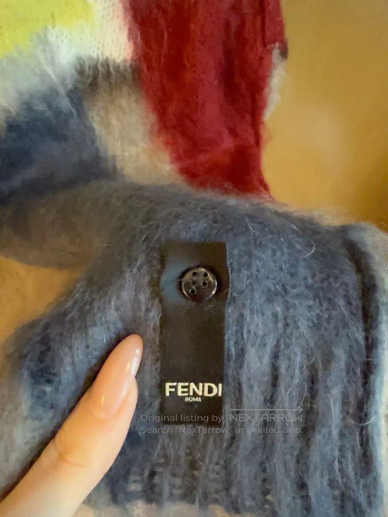 Fendi Fendi 22' Spring/Autumn multi-color geometric block patter Size US M / EU 48-50 / 2 - 4 Thumbnail