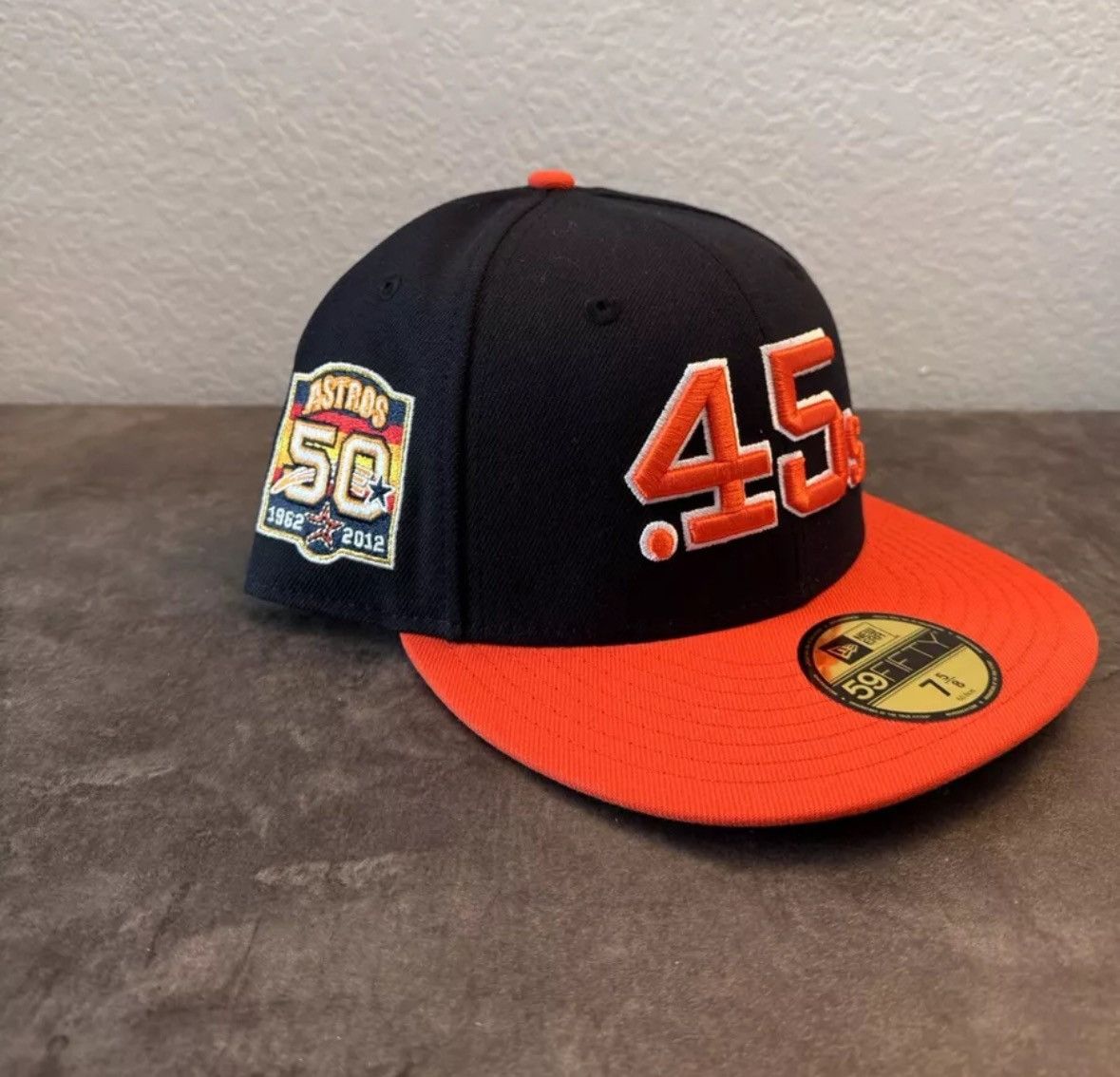 New Era New Era Houston Astros 45's Hat 7 5/8 Size ONE SIZE - 4 Thumbnail