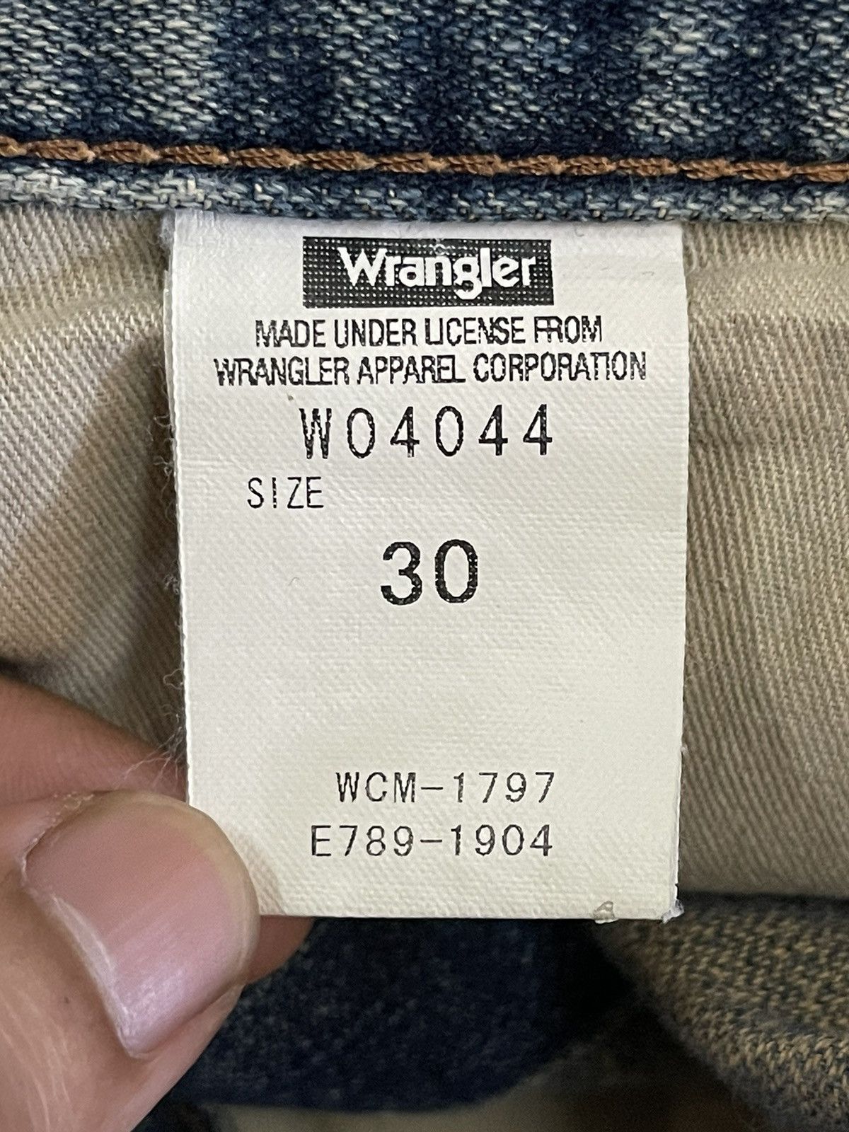 Wrangler Vintage Wrangler Mud Wash Style Loose Jeans Size US 30 / EU 46 - 8 Thumbnail
