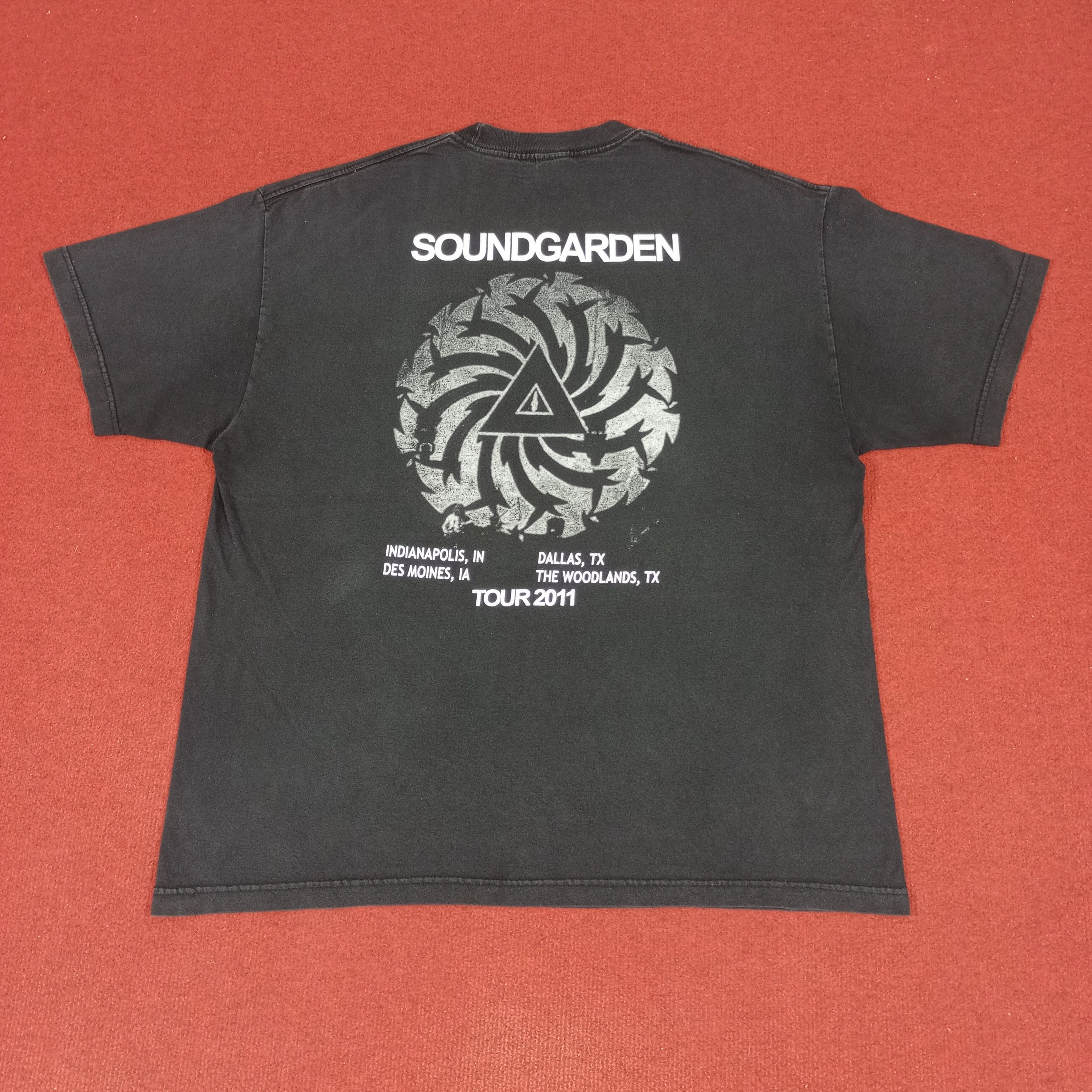 Band Tees × Vintage Soundgarden Rock Band Music Tour Vintage Tshirt Size US XL / EU 56 / 4 - 3 Thumbnail