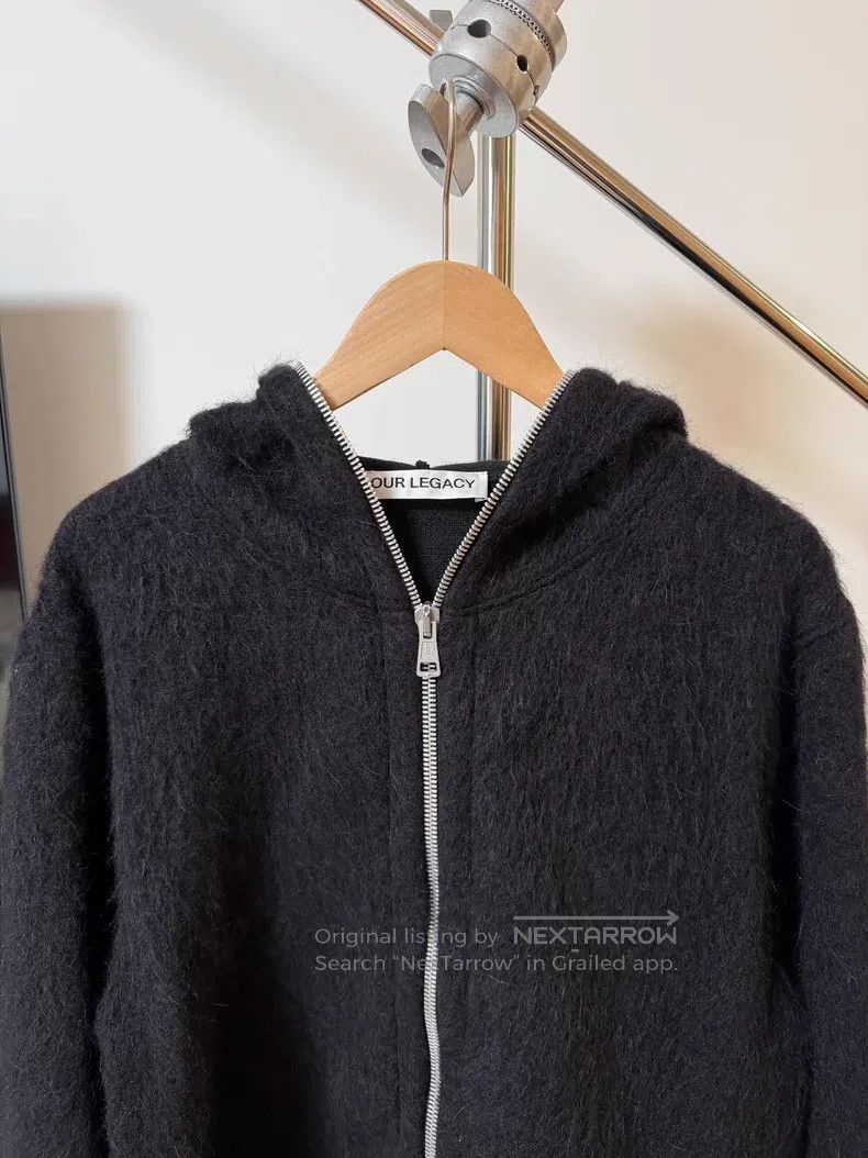 Our Legacy Our Legacy Mohair Zip-up Jacket Size US M / EU 48-50 / 2 - 2 Thumbnail