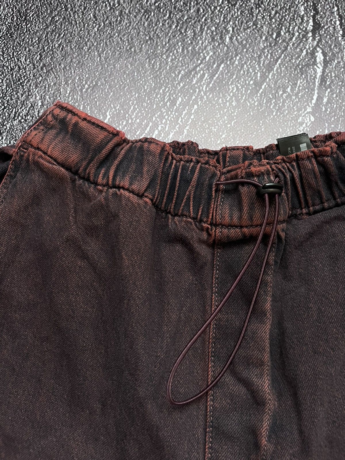 Zara ZARA PARACHUTE RED BLACK JAPAN PANTS Size US 34 / EU 50 - 7 Thumbnail