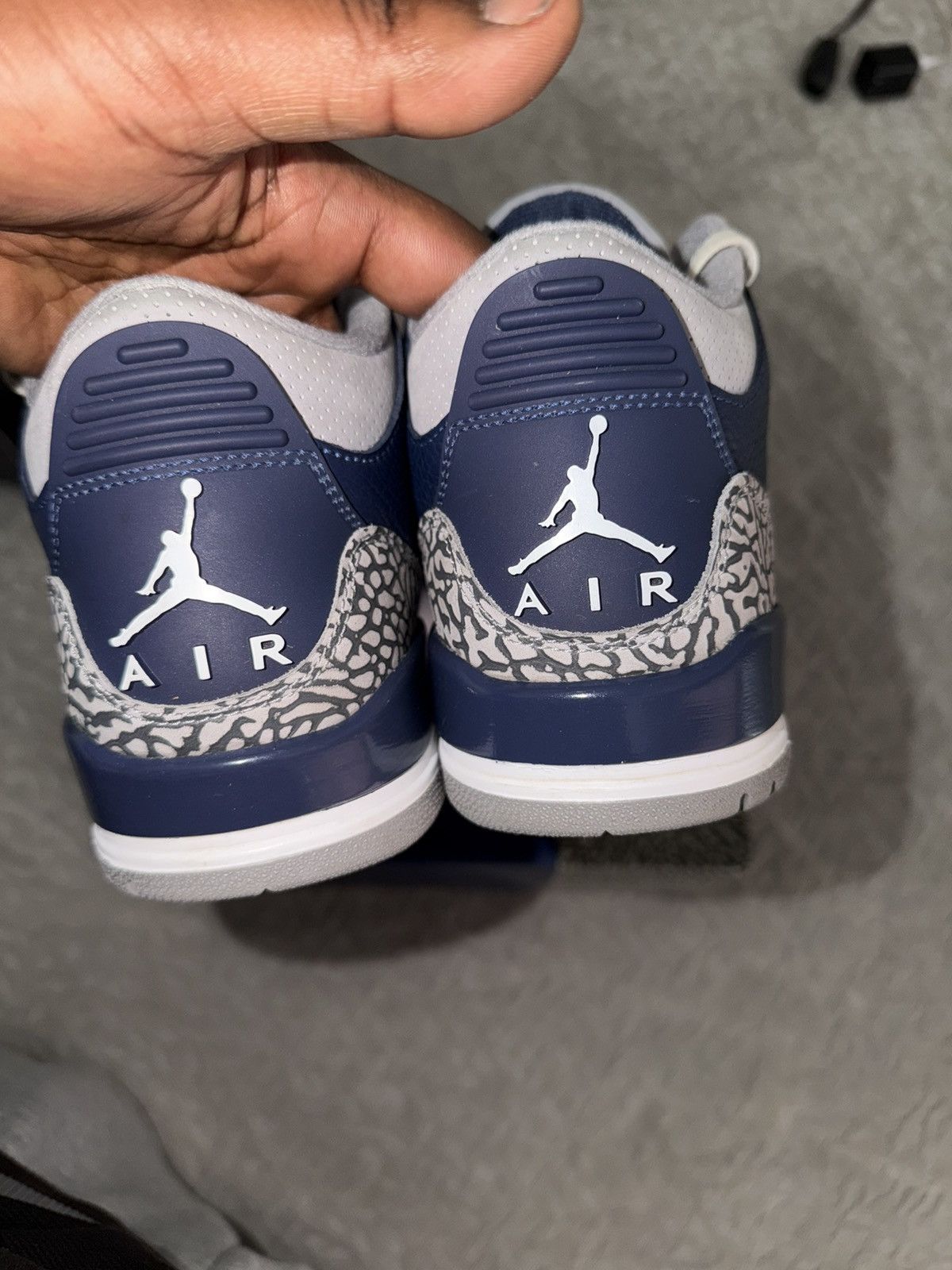 Jordan Brand Air Jordan 3 Retro 'Georgetown' Size US 8.5 / EU 41-42 - 8 Thumbnail