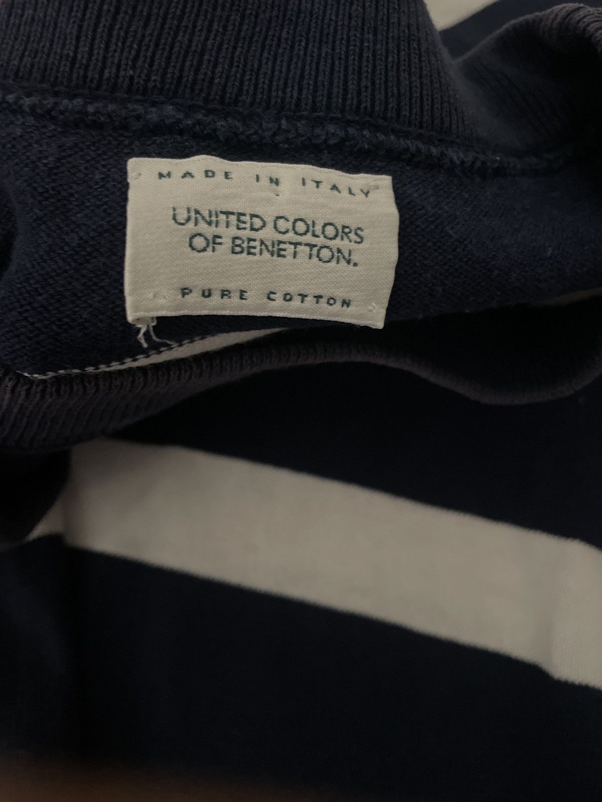 United Colors Of Benetton United Colors of Benetton Spellout Sweatshirt Size US XL / EU 56 / 4 - 10 Thumbnail