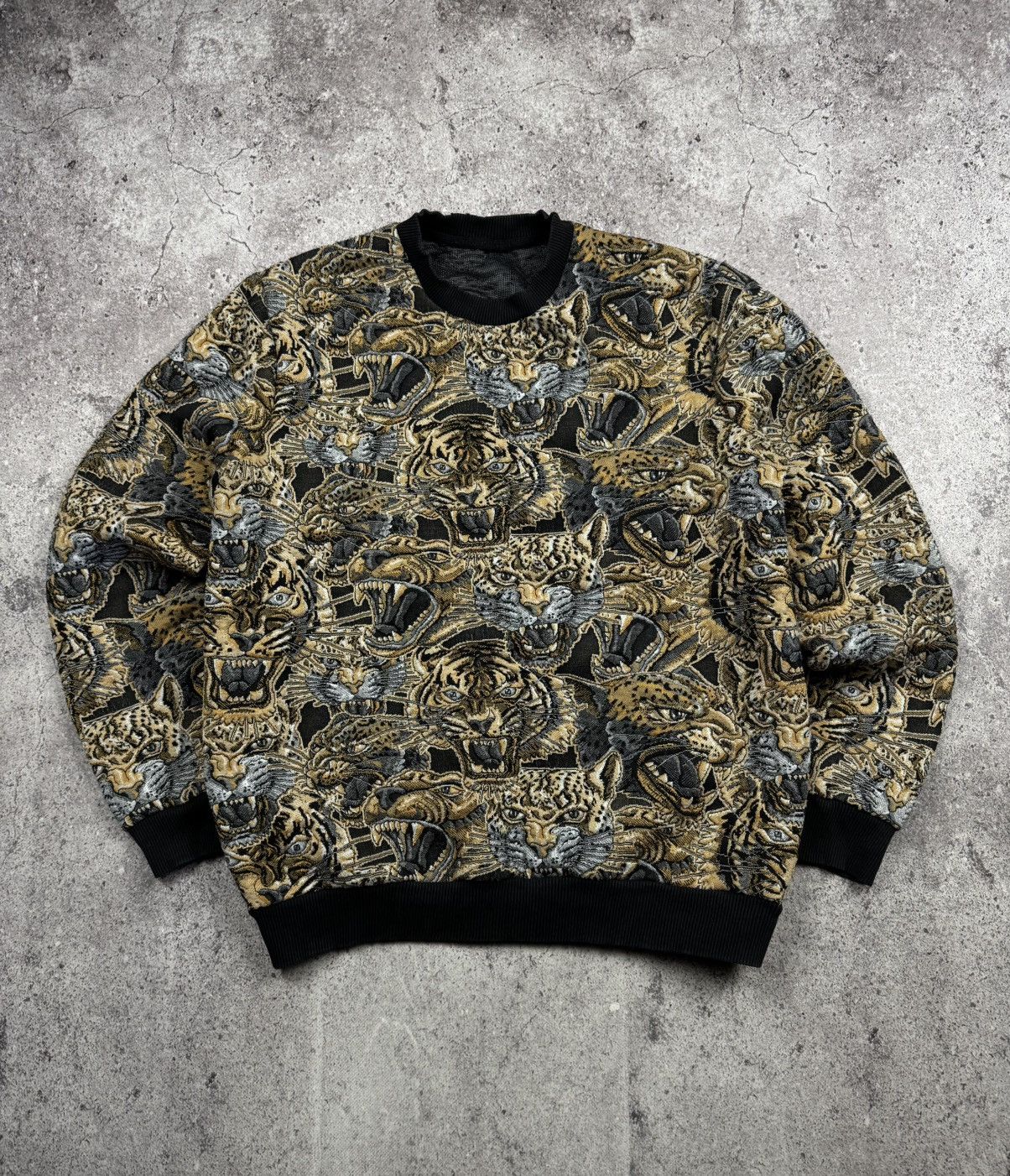 Hysteric Glamour Vintage Japanesse Tiger OverprintedSweatshirt Sweater Rare Size US M / EU 48-50 / 2 - 1 Thumbnail