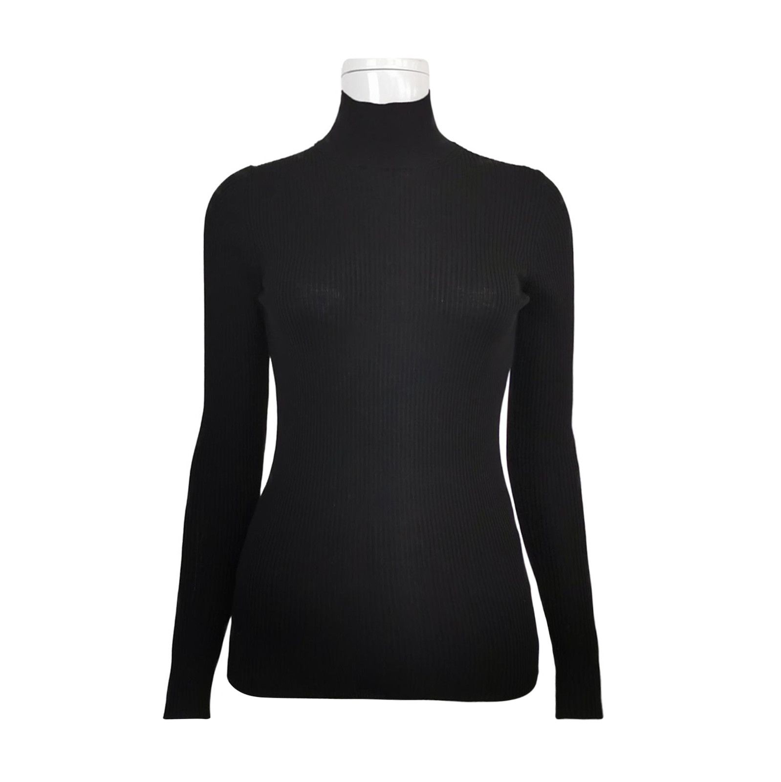 Prada Prada Ribbed Wool Turtleneck Sweater 0089 Size M / US 6-8 / IT 42-44 - 1 Thumbnail